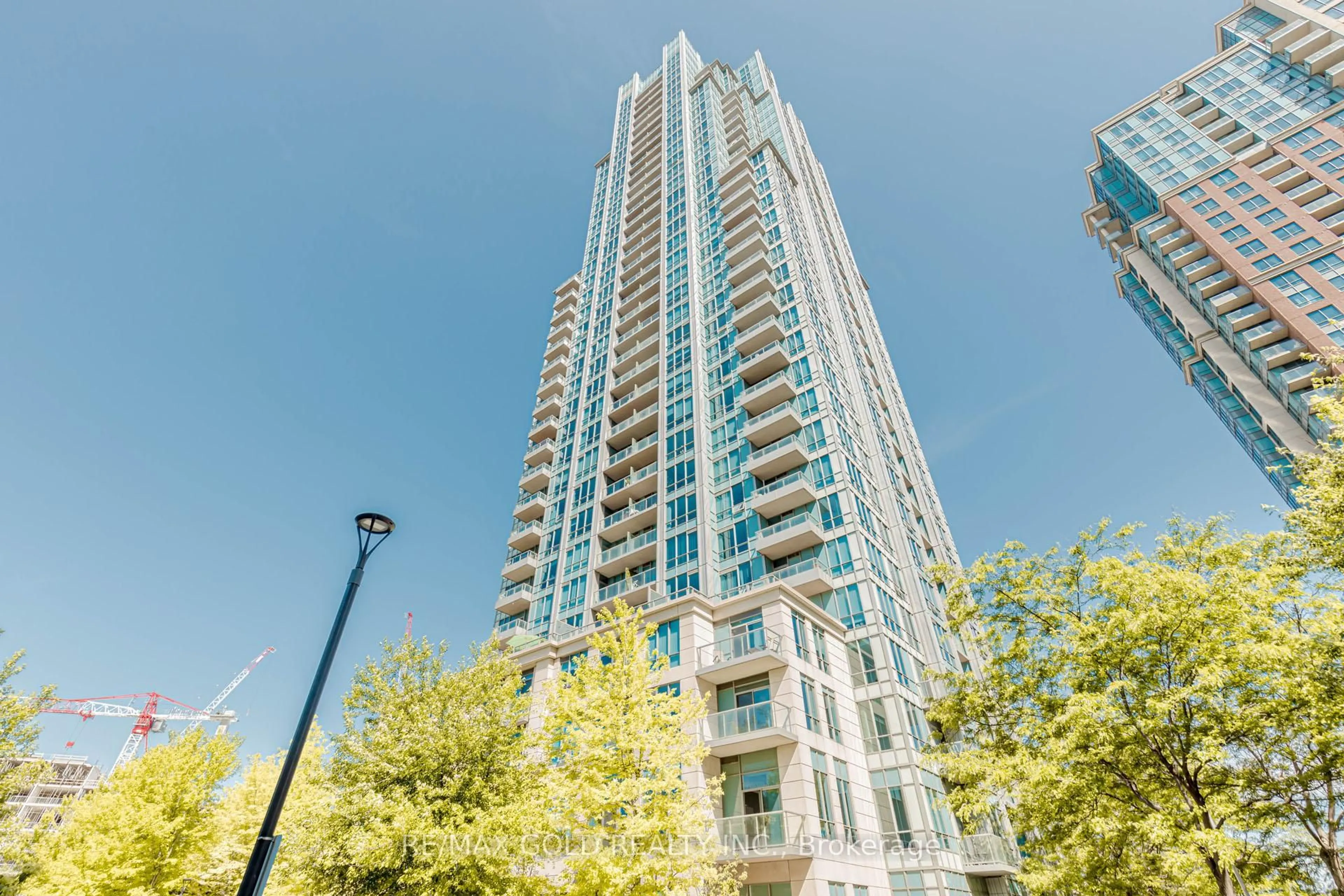 A pic from outside/outdoor area/front of a property/back of a property/a pic from drone, building for 15 Viking Lane #1103, Toronto Ontario M9B 0A4