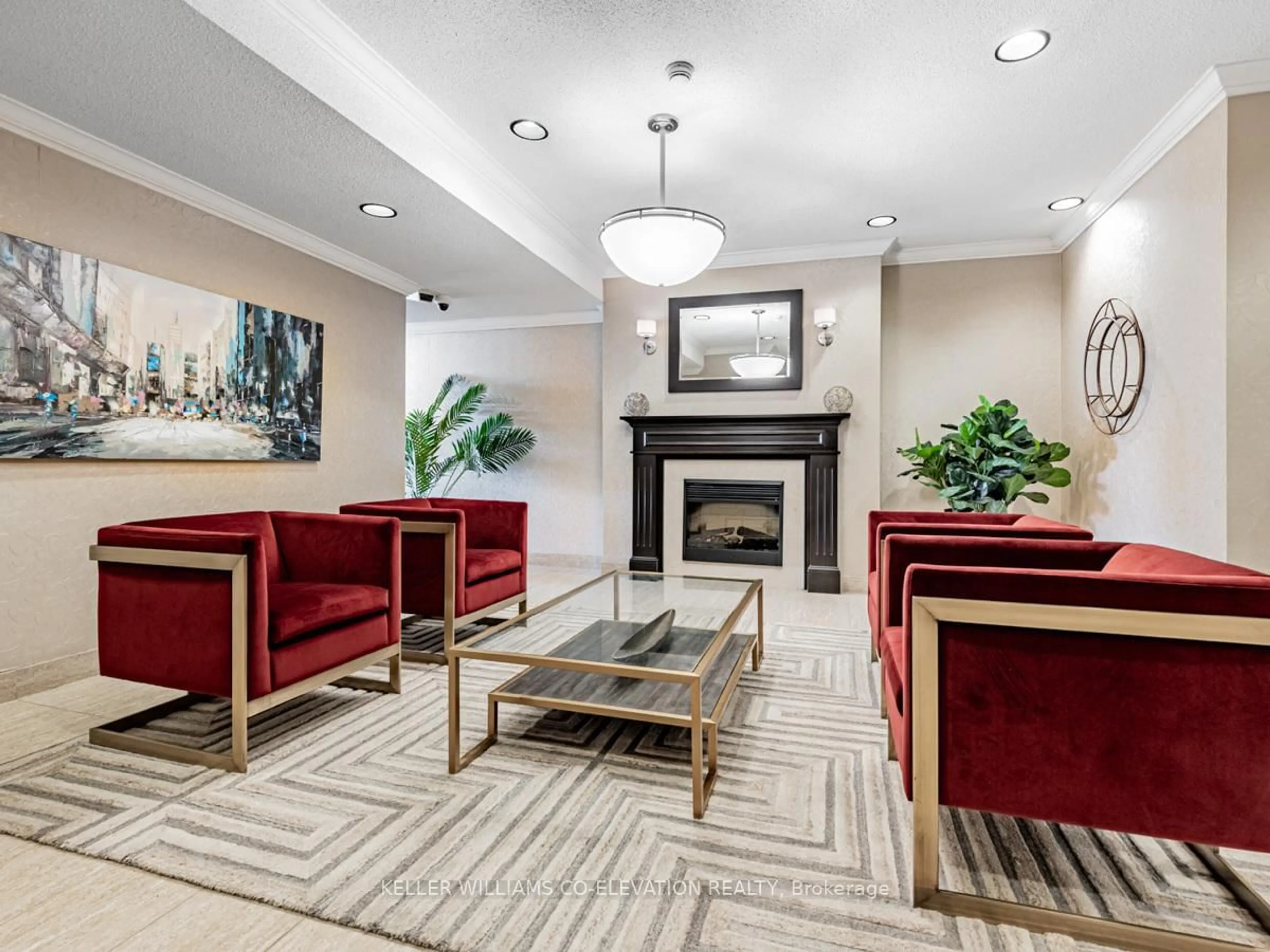Lobby for 250 Scarlett Rd #1503, Toronto Ontario M6N 4X5