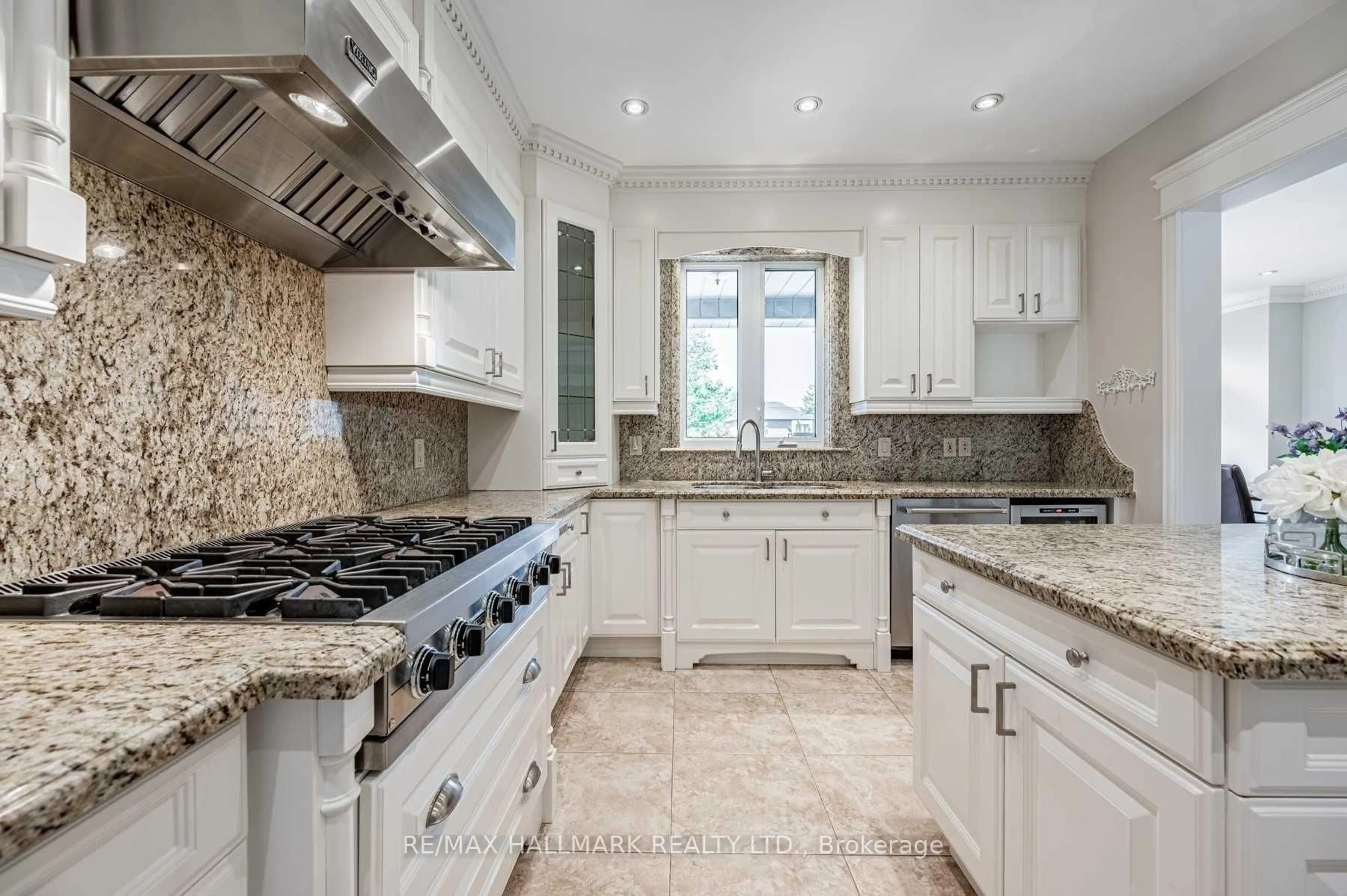 Contemporary kitchen, ceramic/tile floor for 12 Highland Hill, Toronto Ontario M6A 2P8