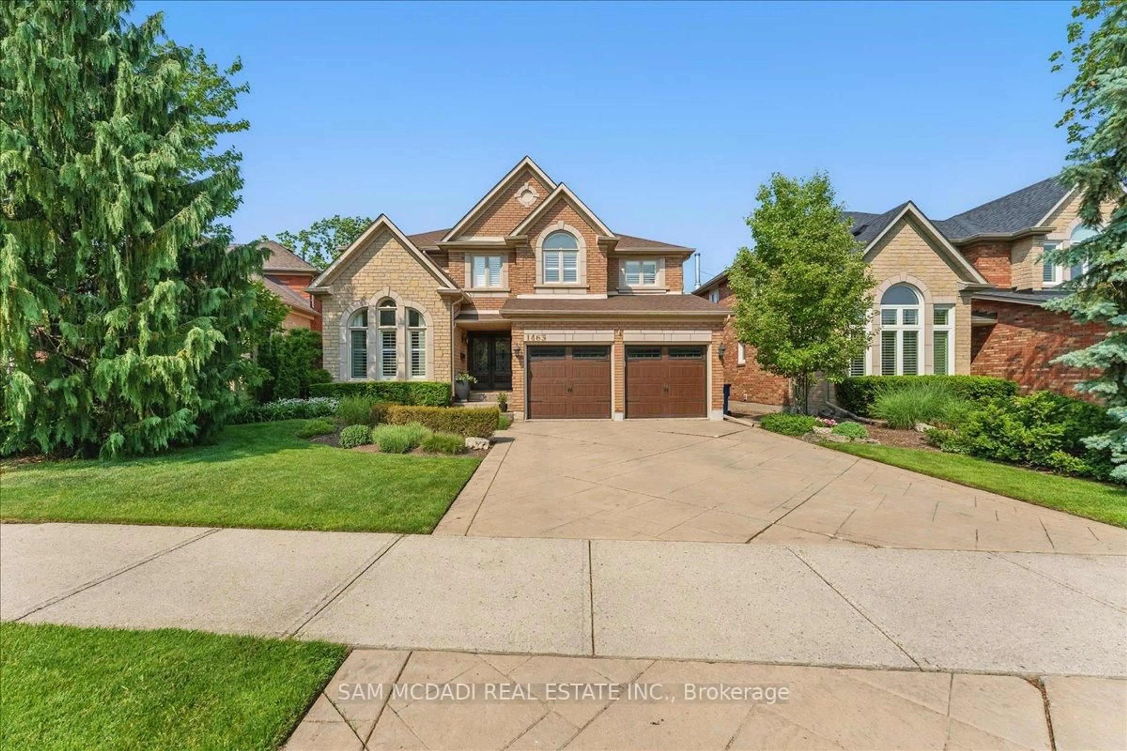 Home with brick exterior material, street for 1463 Bayshire Dr, Oakville Ontario L6H 6E8