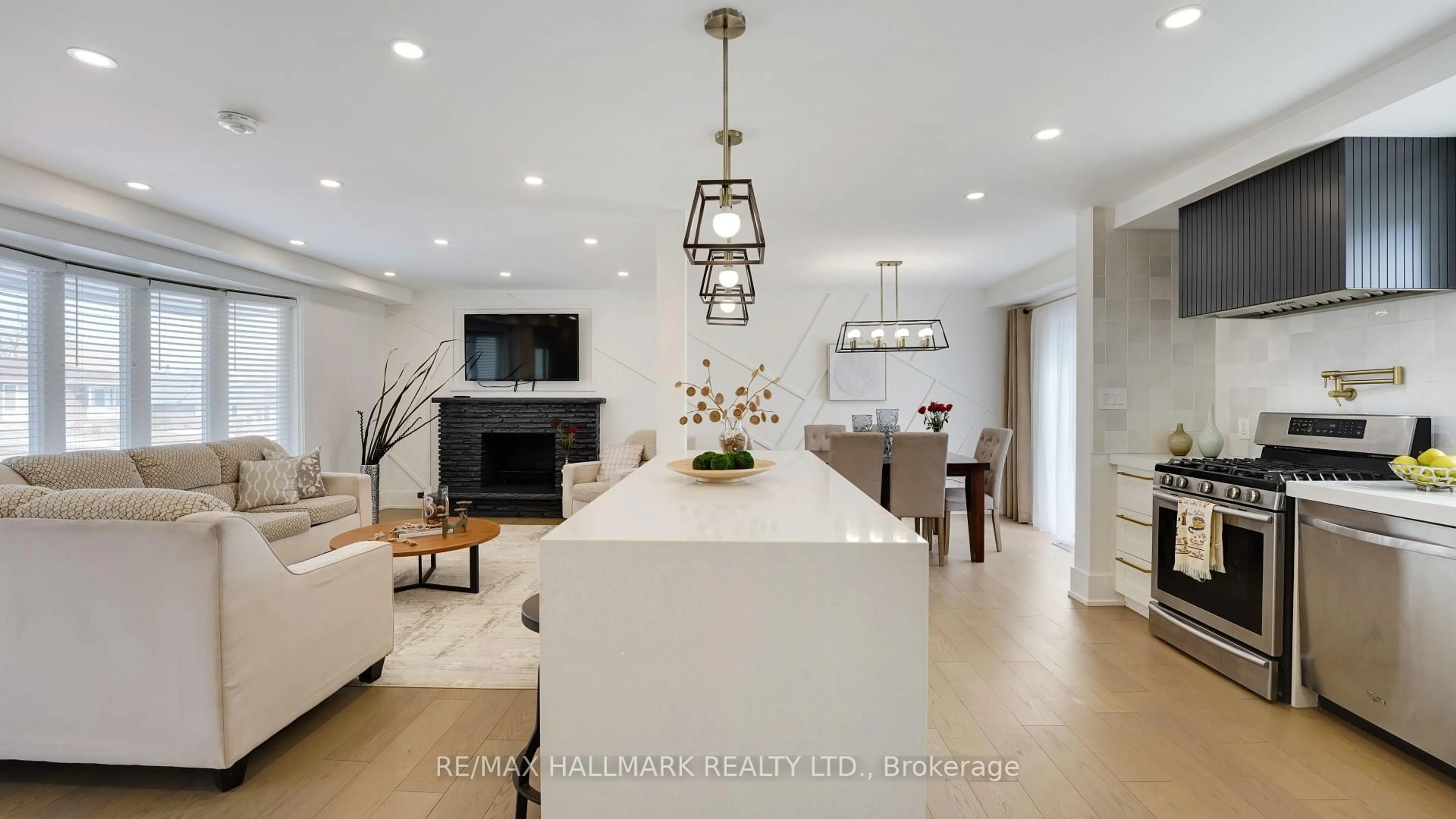 Open concept kitchen, unknown for 83 Shendale Dr, Toronto Ontario M9W 2B6