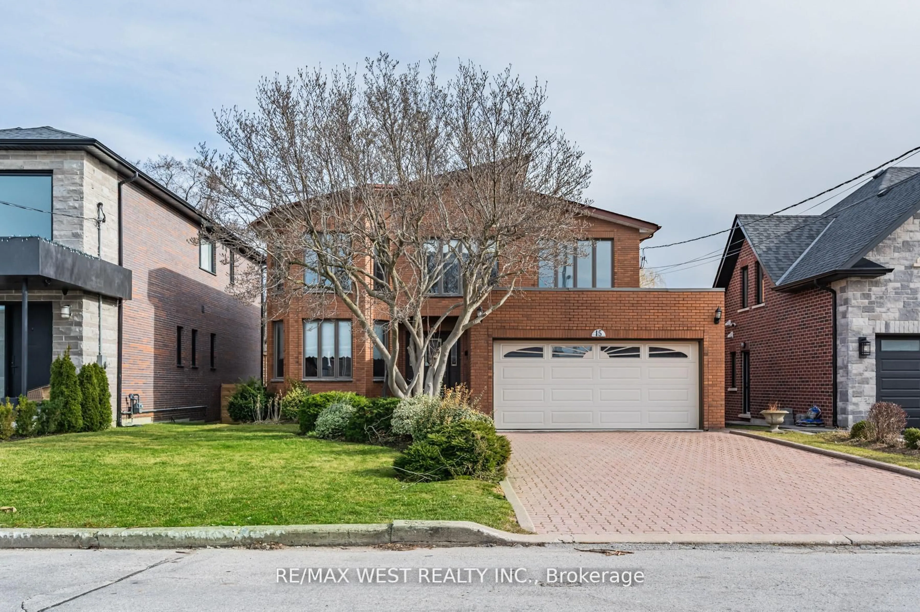 Home with brick exterior material, street for 15 Cornelius Pkwy, Toronto Ontario M6L 2K2