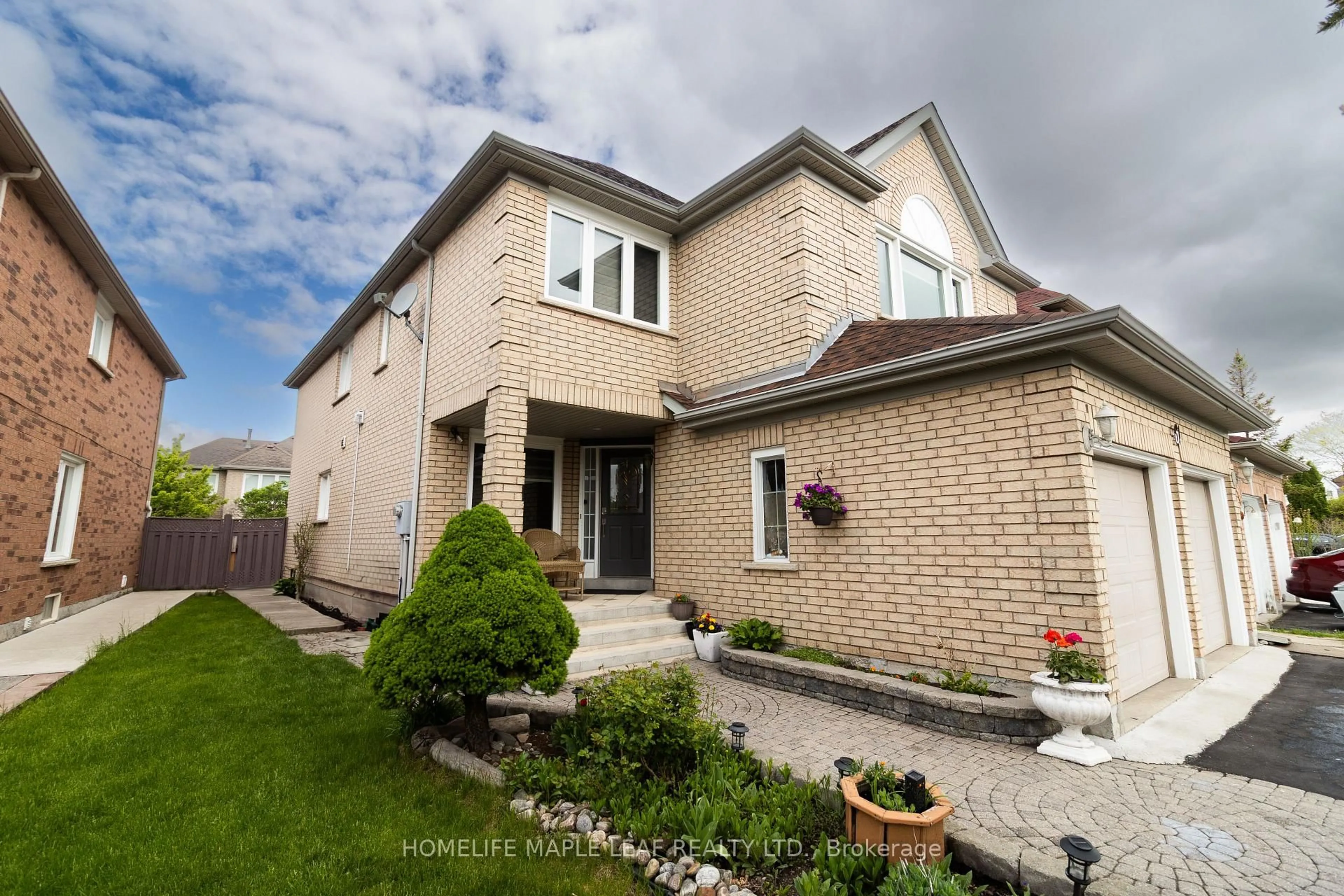 Home with brick exterior material, street for 61 Seclusion Cres, Brampton Ontario L6R 1L5