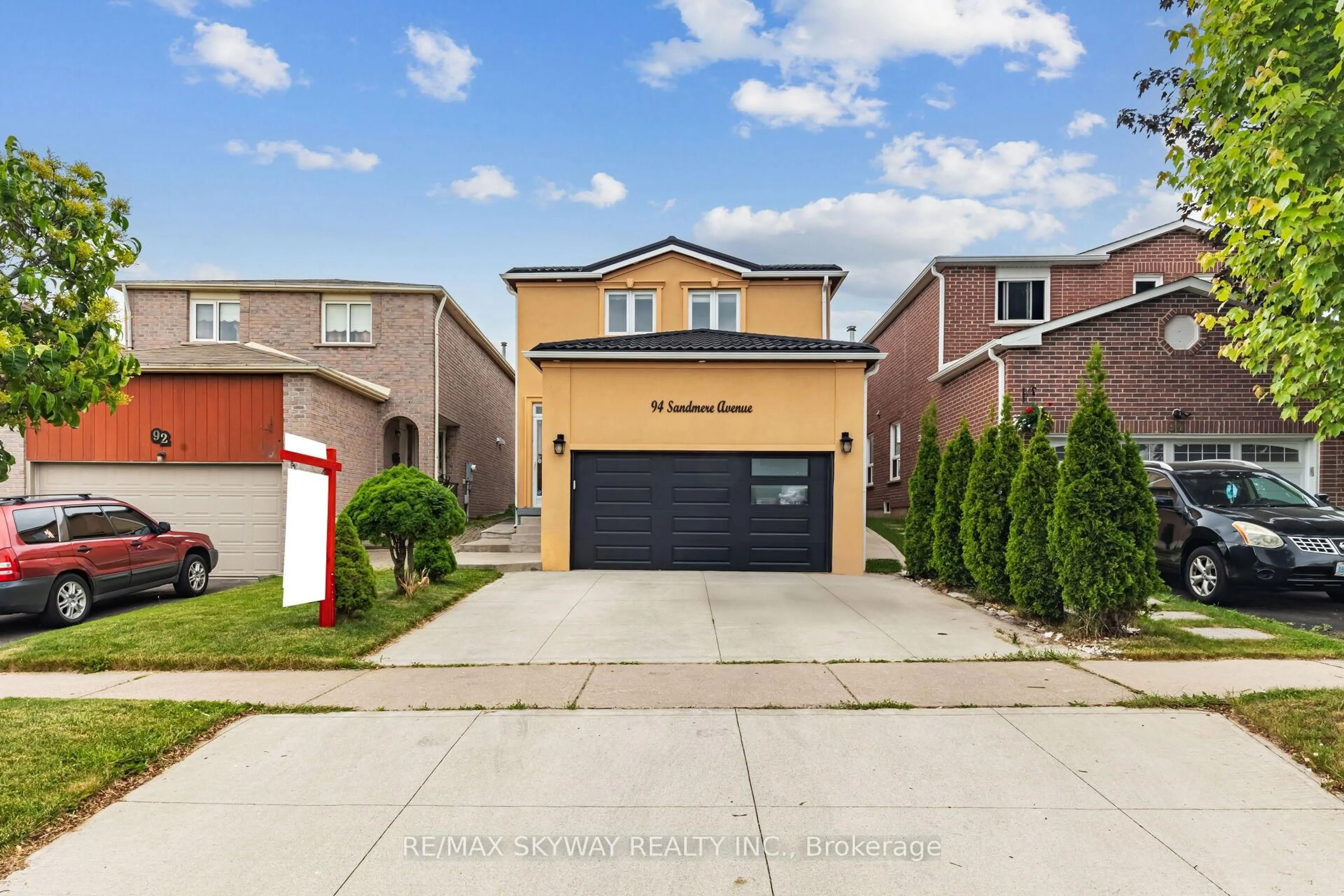 Home with brick exterior material, street for 94 Sandmere Ave, Brampton Ontario L6Z 3Z9