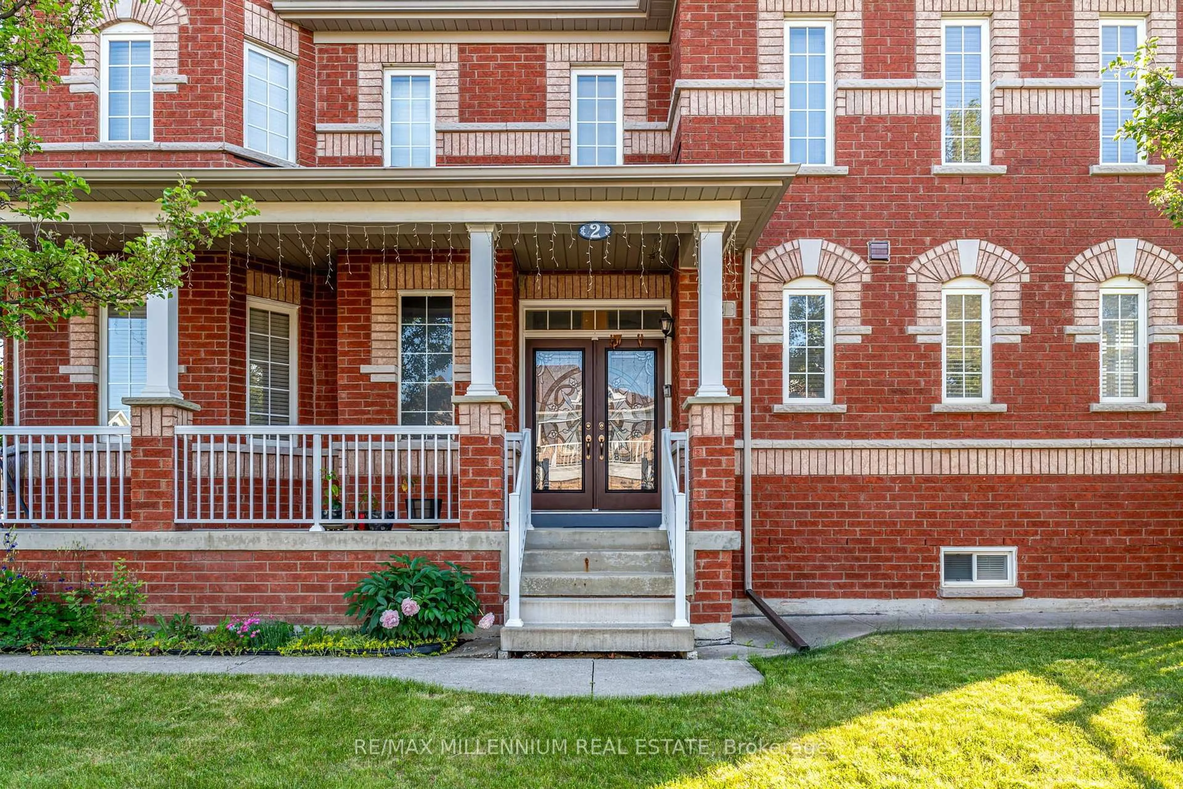 Home with brick exterior material, street for 2 Tovey Terr, Brampton Ontario L6R 3E6