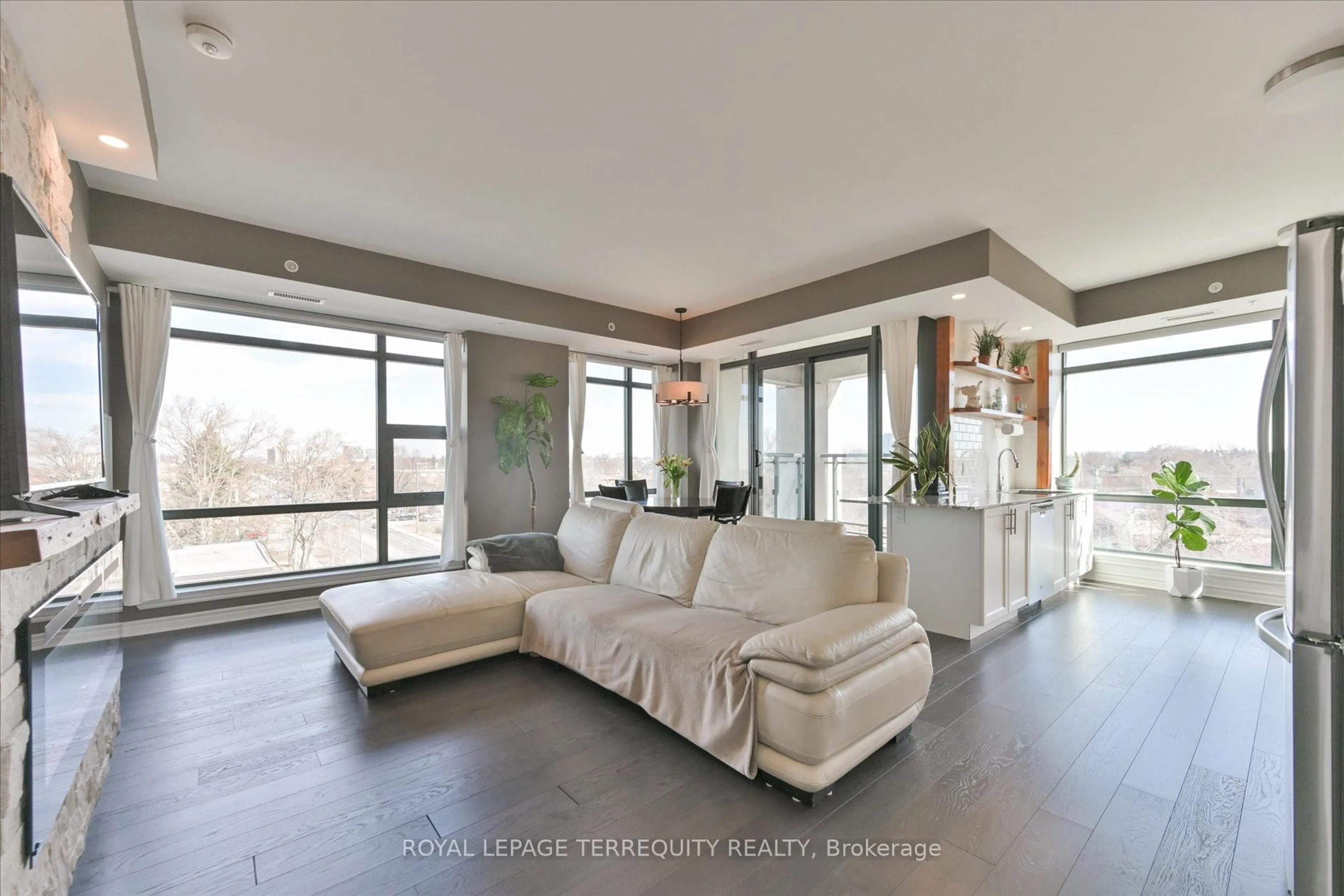 Living room with furniture, unknown for 2522 Keele St #508, Toronto Ontario M6L 0A2