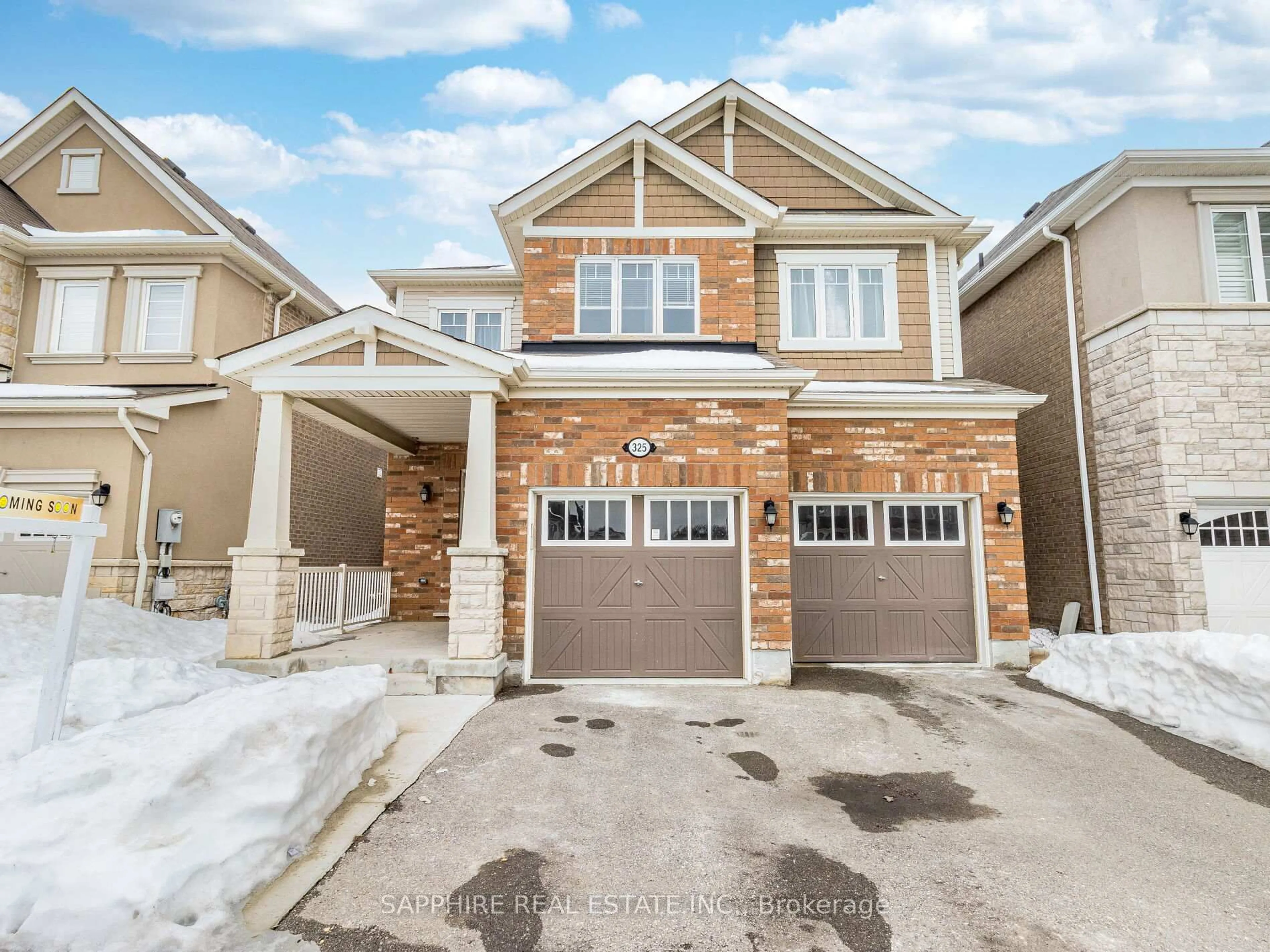 Home with brick exterior material, street for 325 Trudeau Dr, Milton Ontario L9T 8Y7