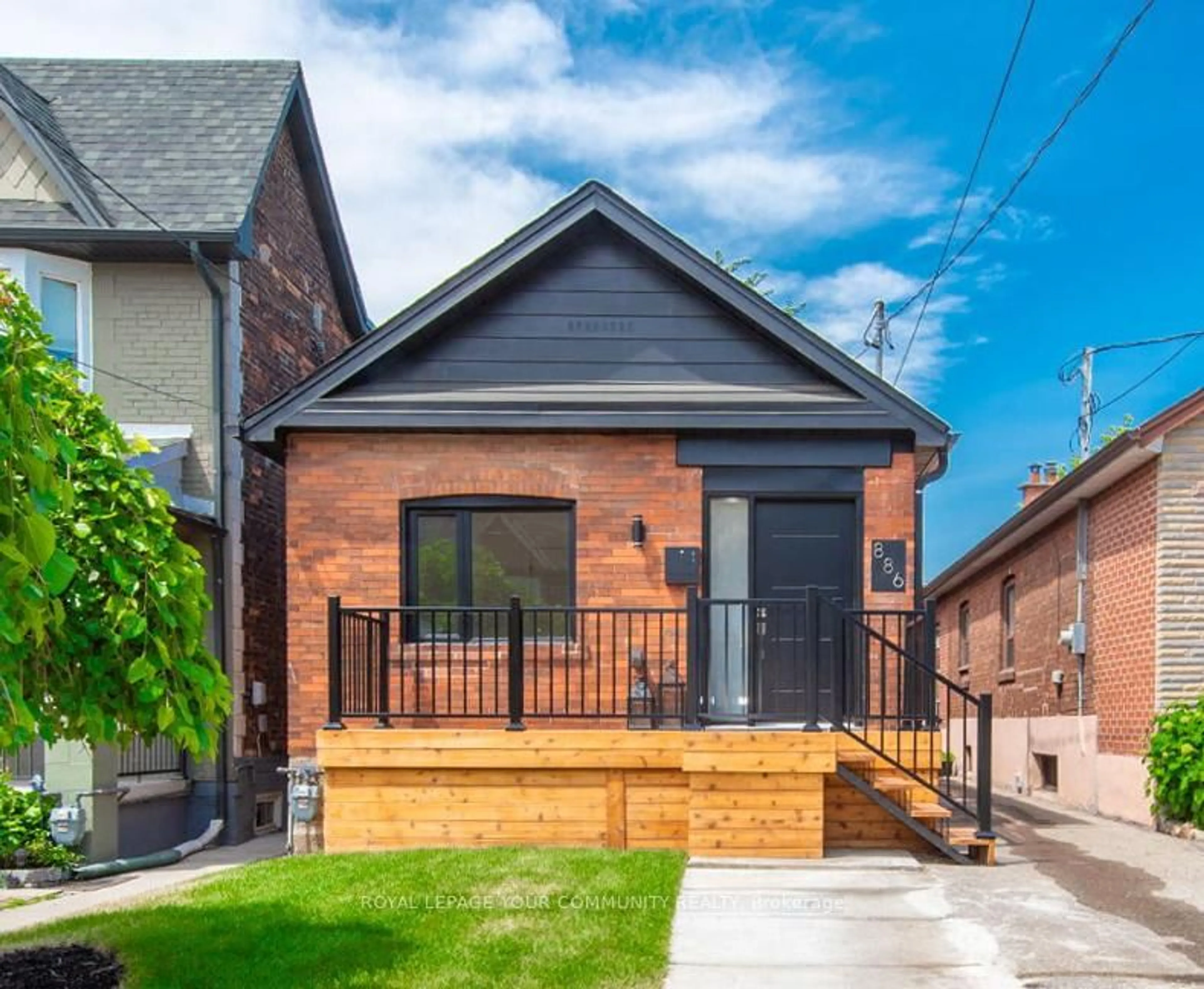 Home with brick exterior material, street for 886 Runnymede Rd, Toronto Ontario M6N 3W4