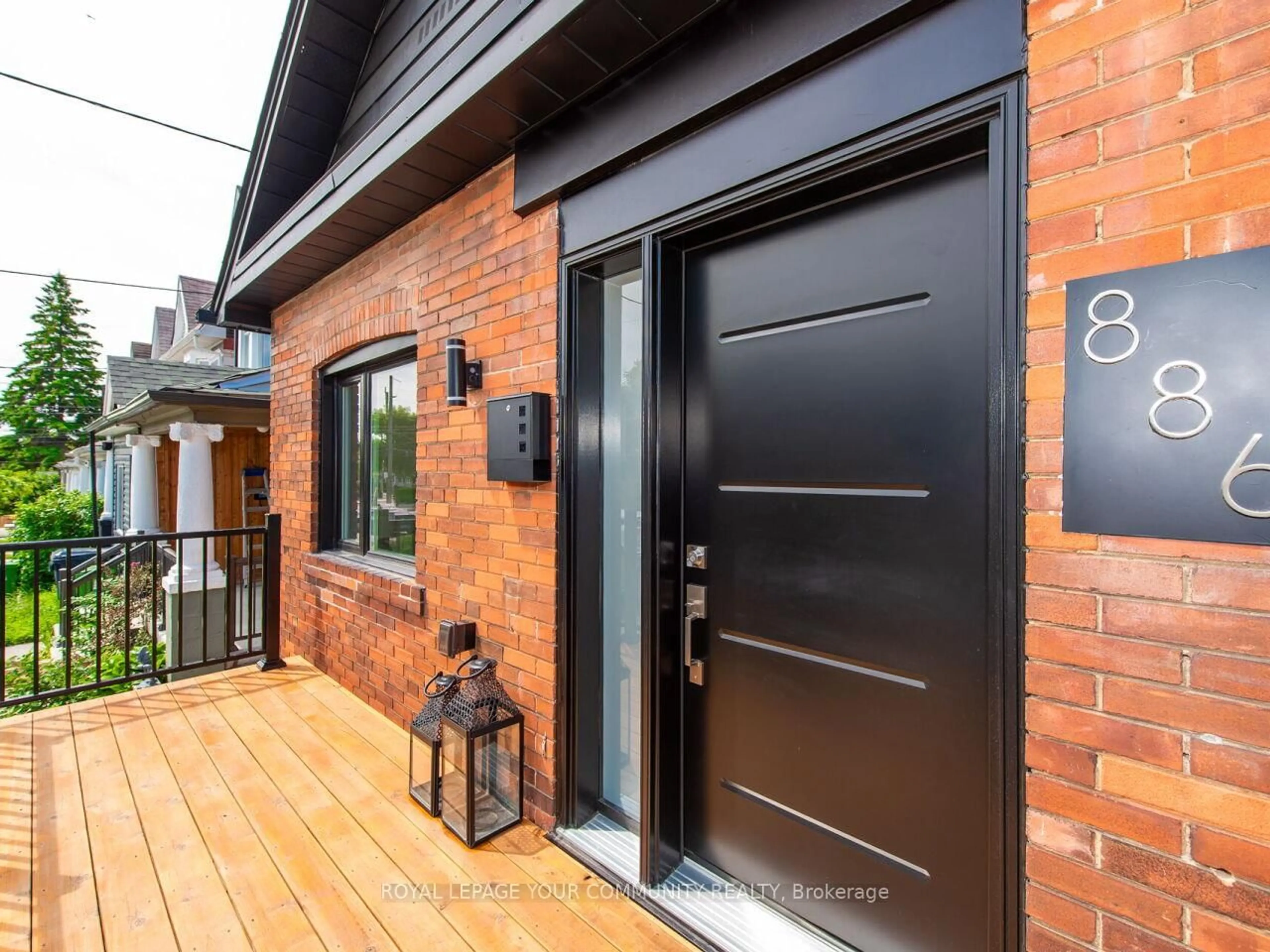 Home with brick exterior material, street for 886 Runnymede Rd, Toronto Ontario M6N 3W4