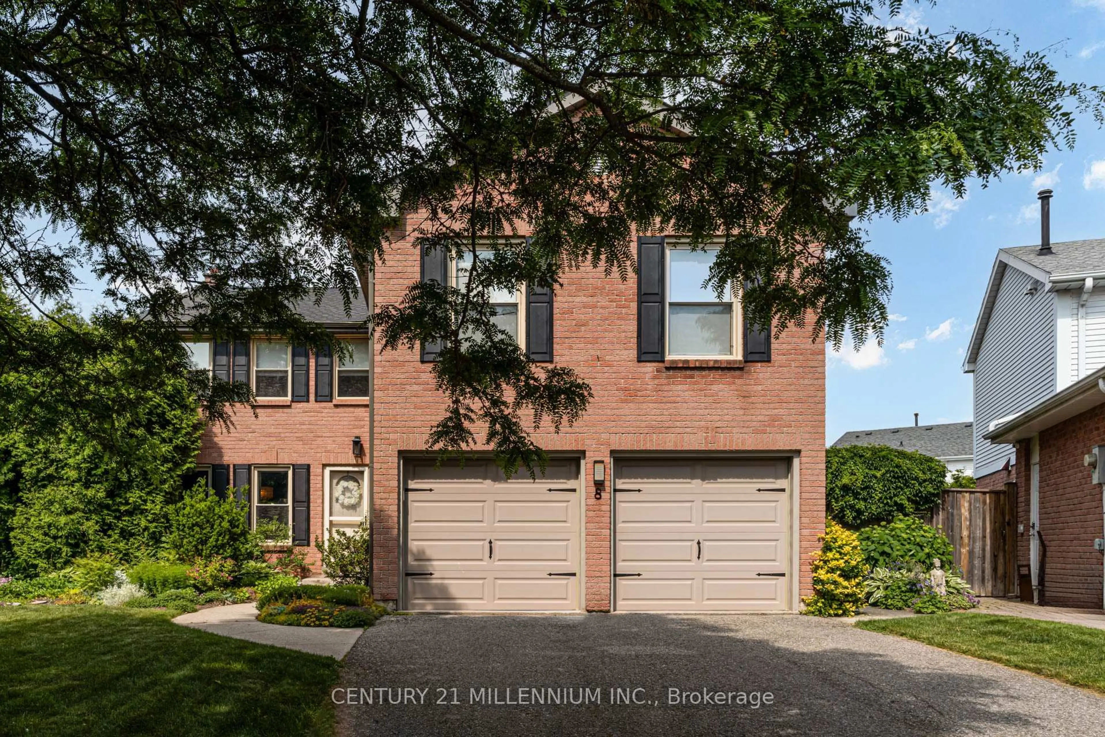 Home with brick exterior material, street for 8 Normandy Pl, Brampton Ontario L6S 3Z4