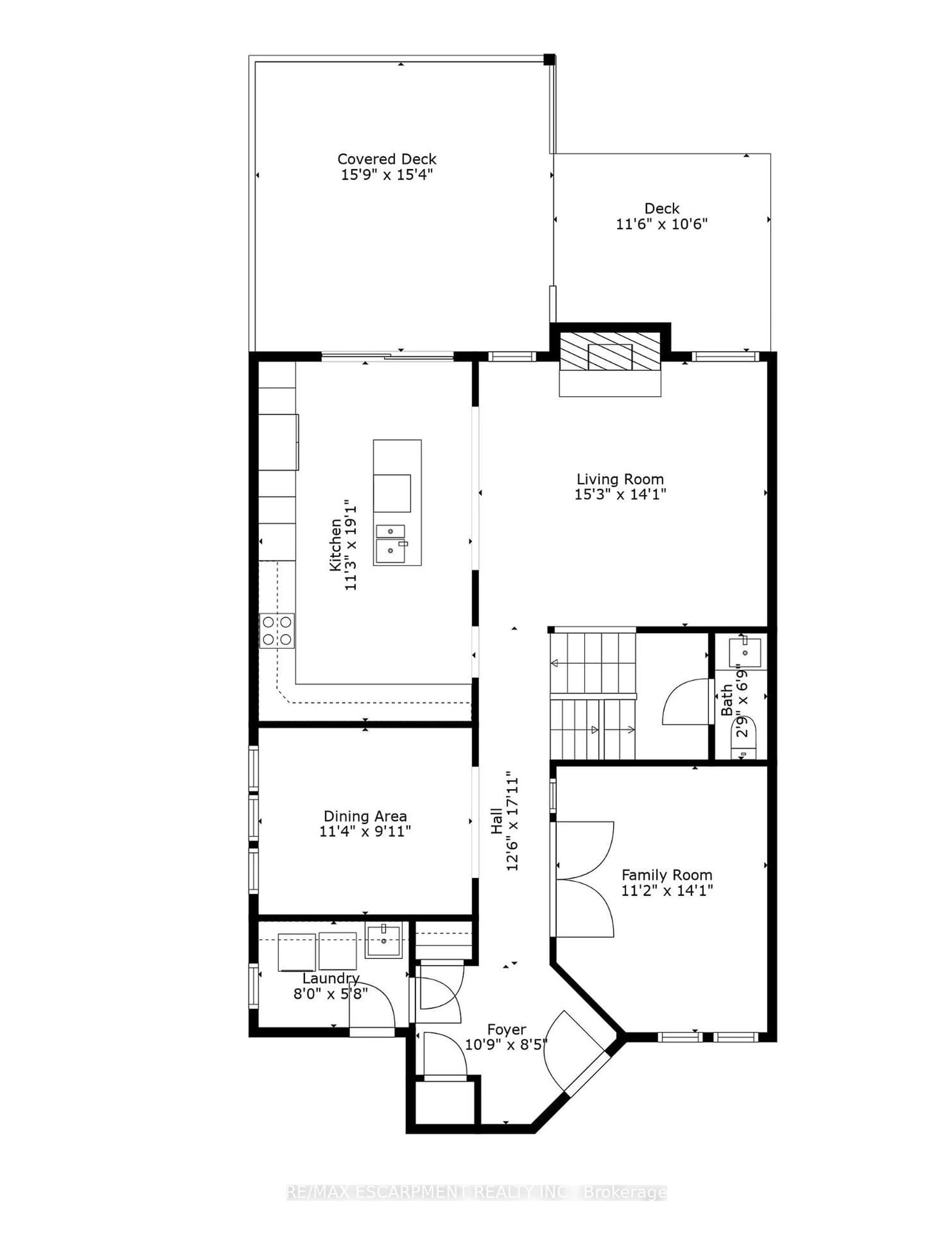 Floor plan for 4102 Bianca Forest Dr, Burlington Ontario L7M 4L2