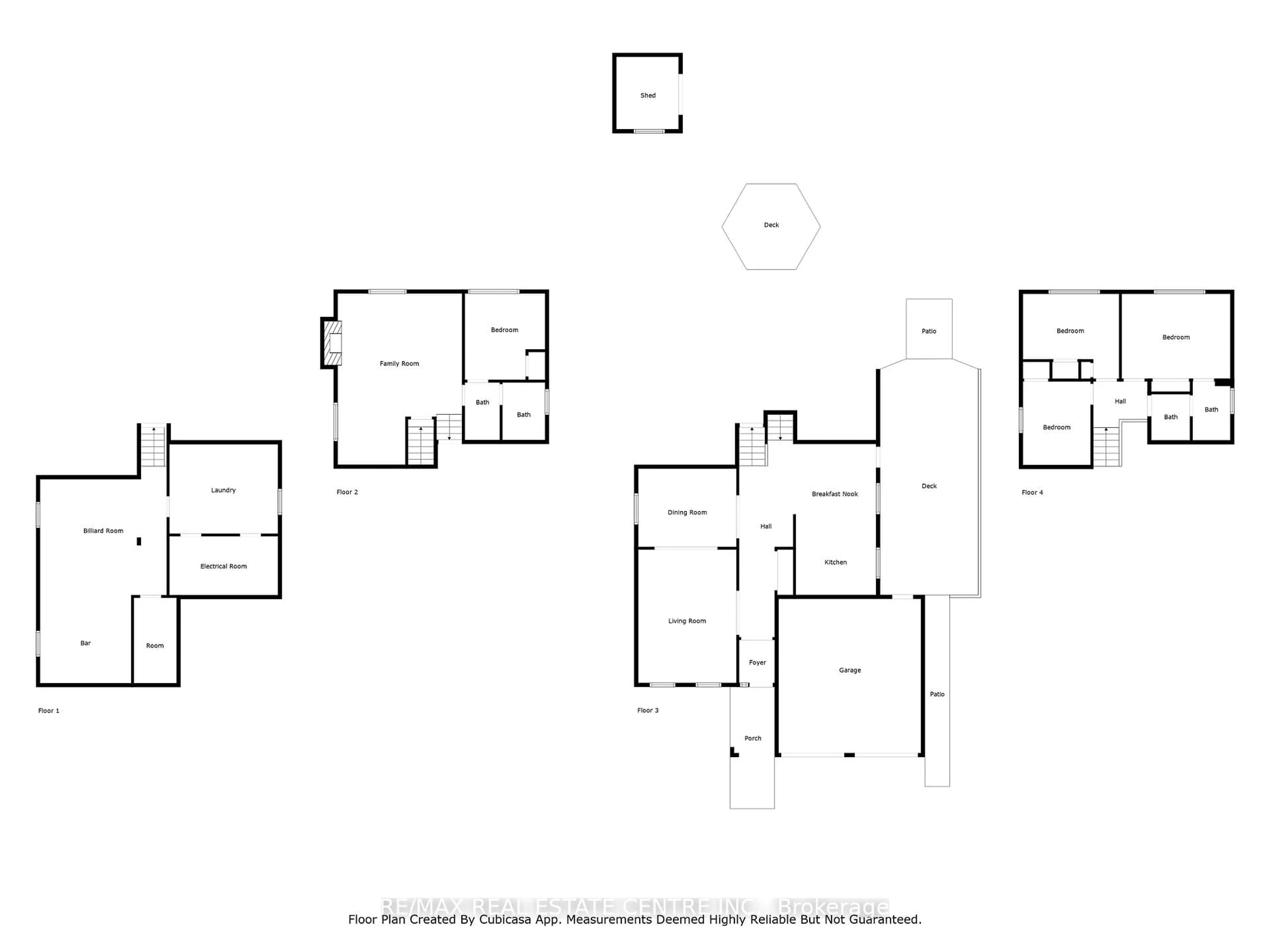 Floor plan for 40 Jerome Cres, Brampton Ontario L6S 2H1