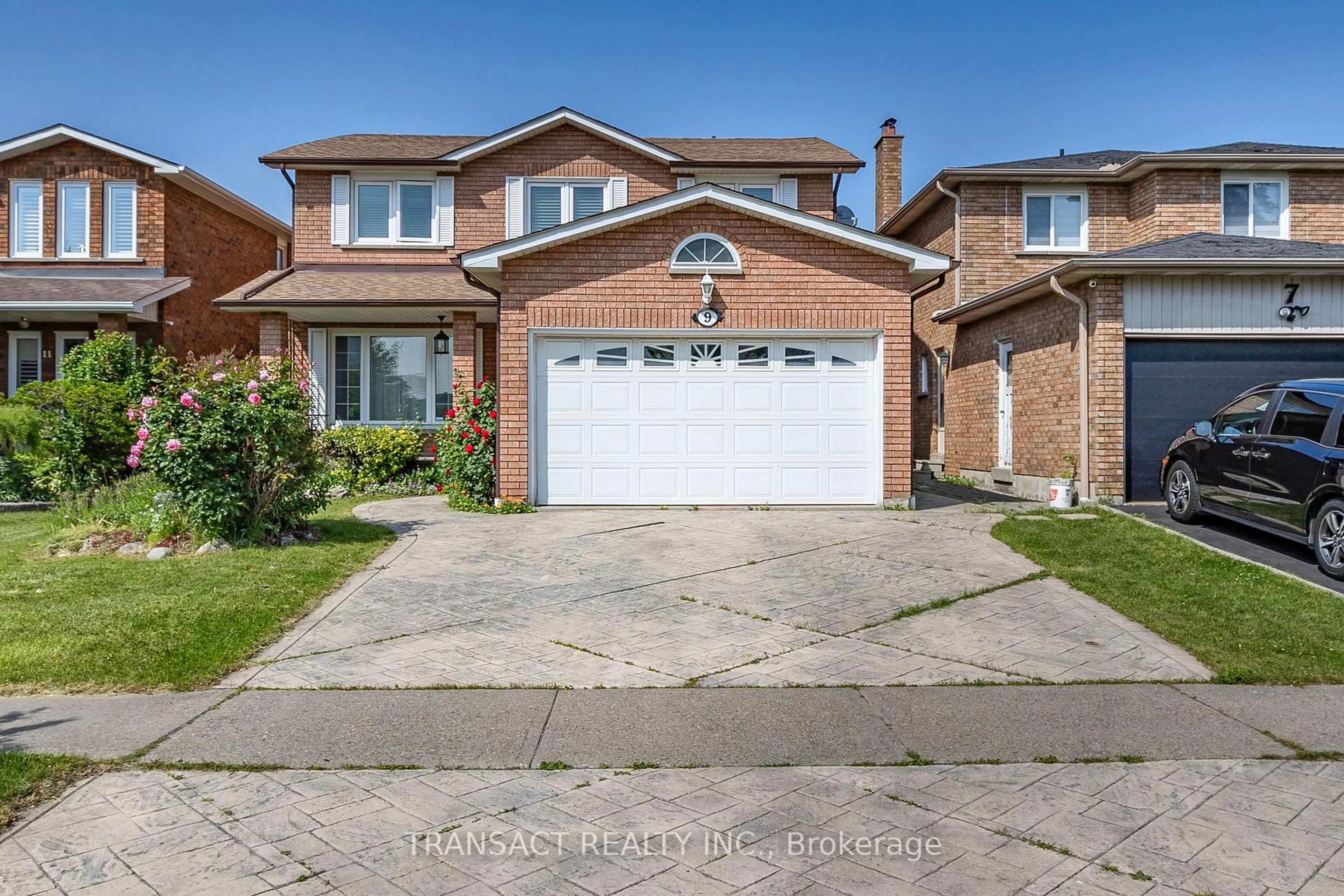 Home with brick exterior material, street for 9 Turtlecreek Blvd, Brampton Ontario L6W 3Y4