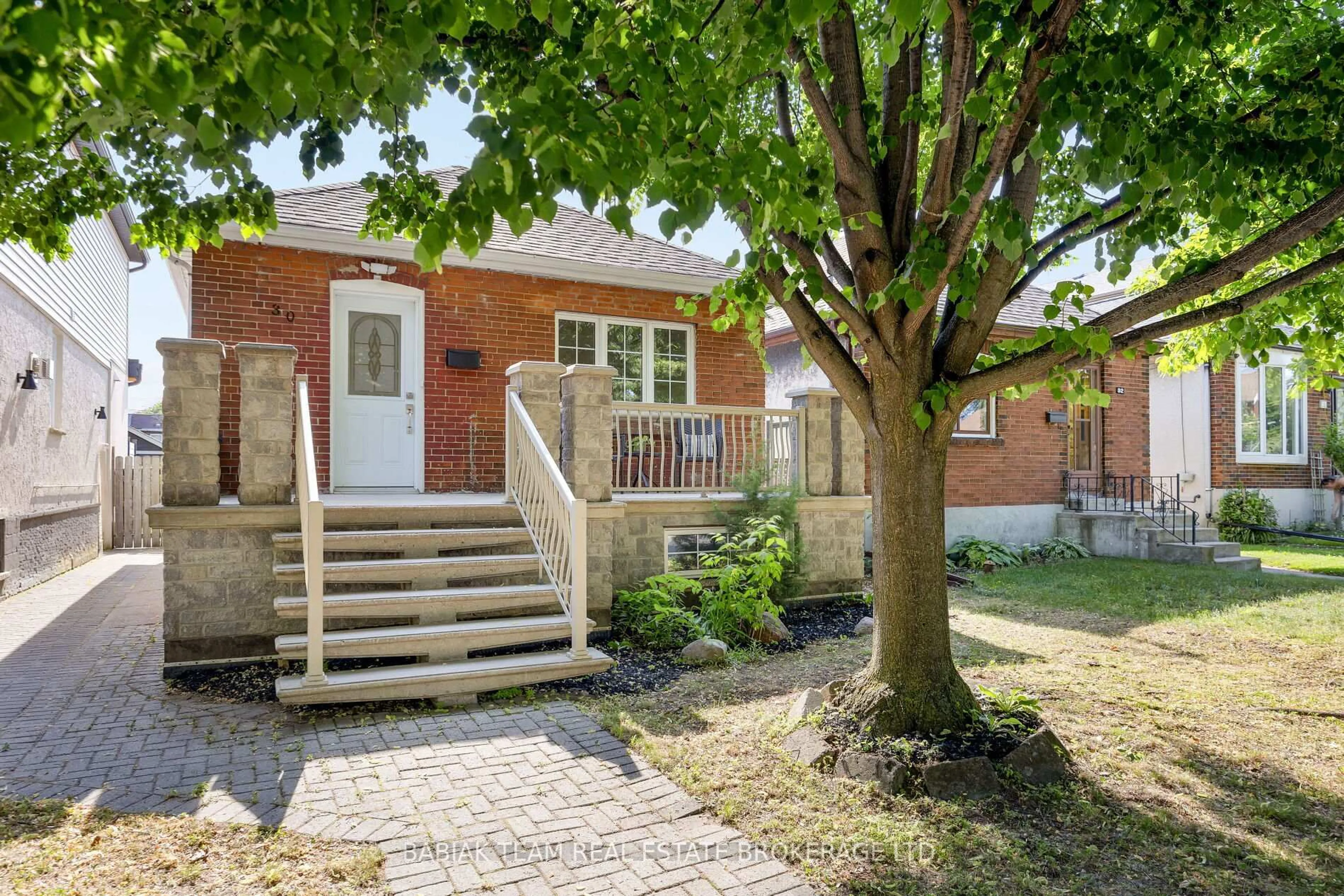 Home with brick exterior material, street for 30 Mould Ave, Toronto Ontario M6N 3Z9