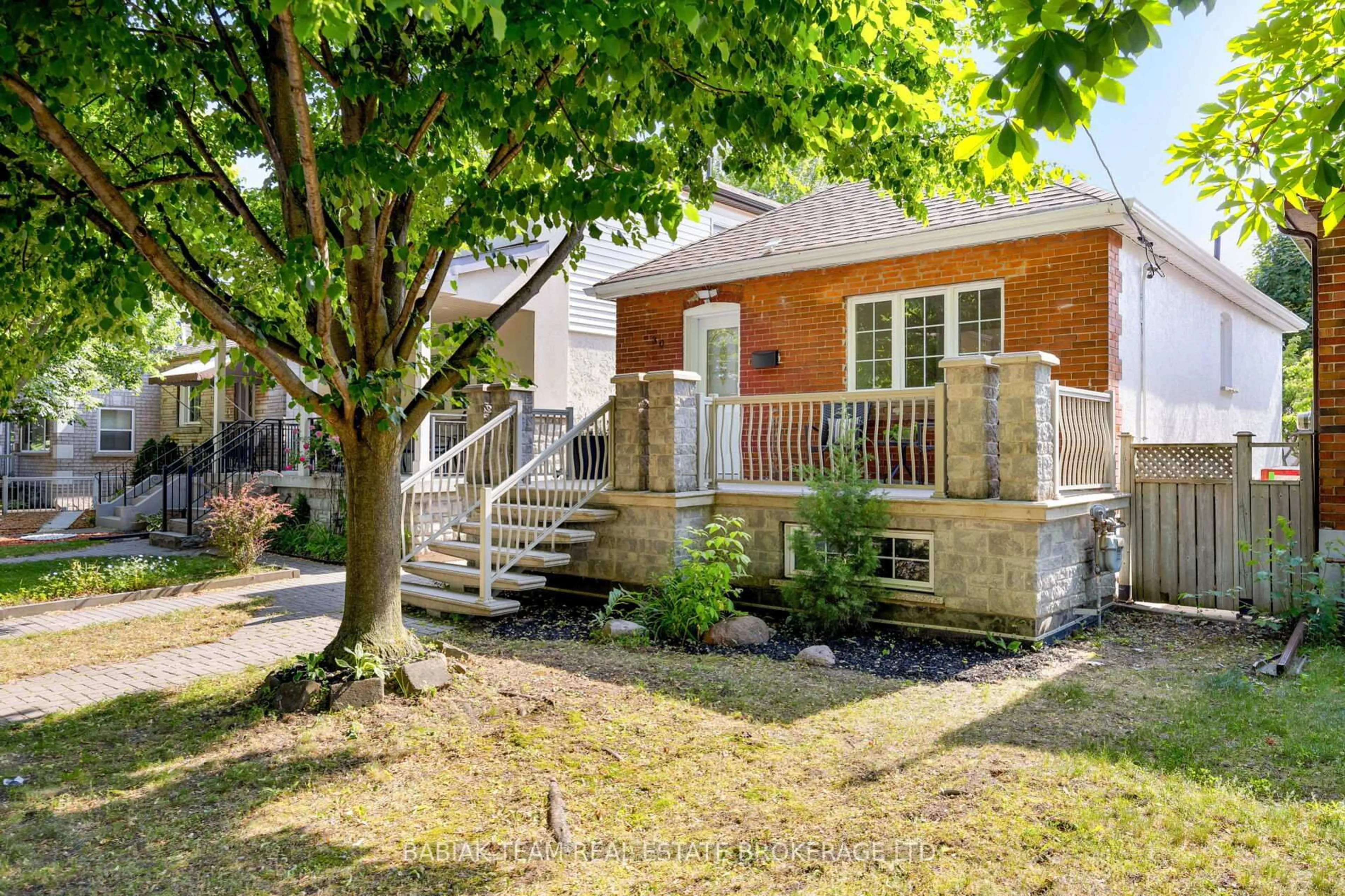 Home with brick exterior material, street for 30 Mould Ave, Toronto Ontario M6N 3Z9