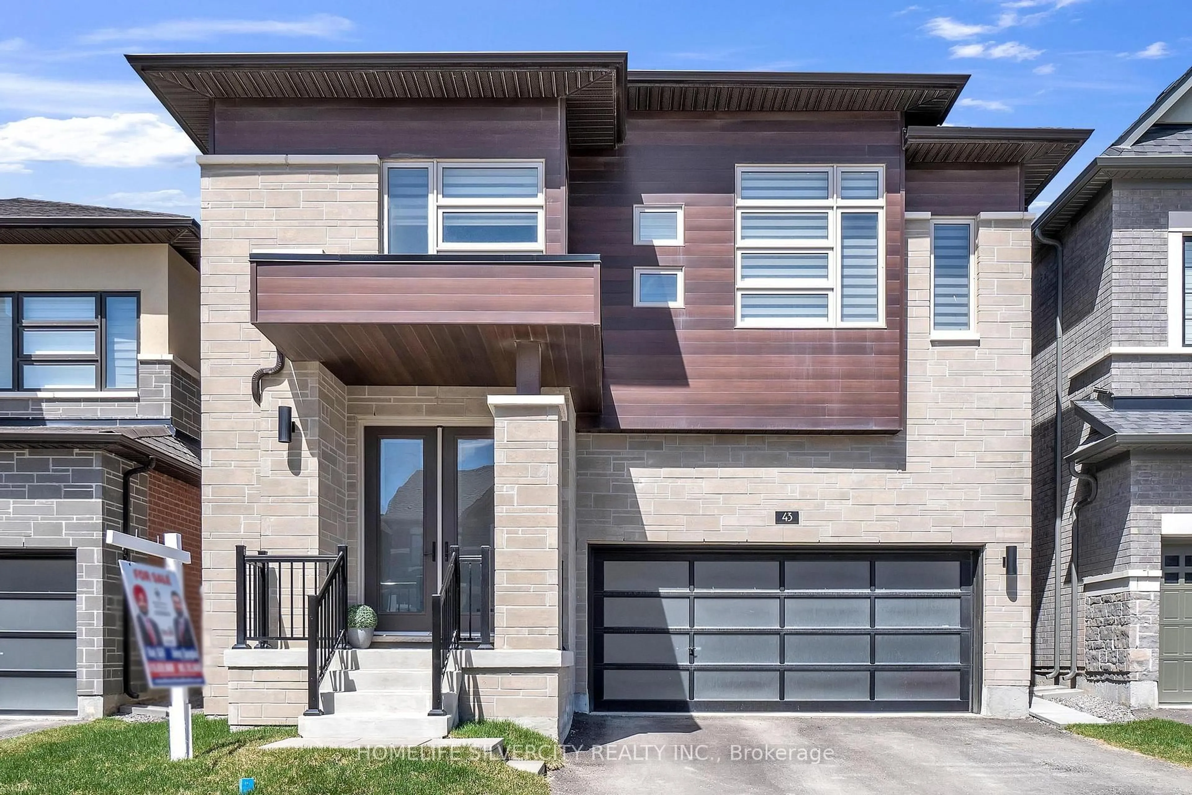 Home with brick exterior material, street for 43 Michener Dr, Brampton Ontario L6R 4E9