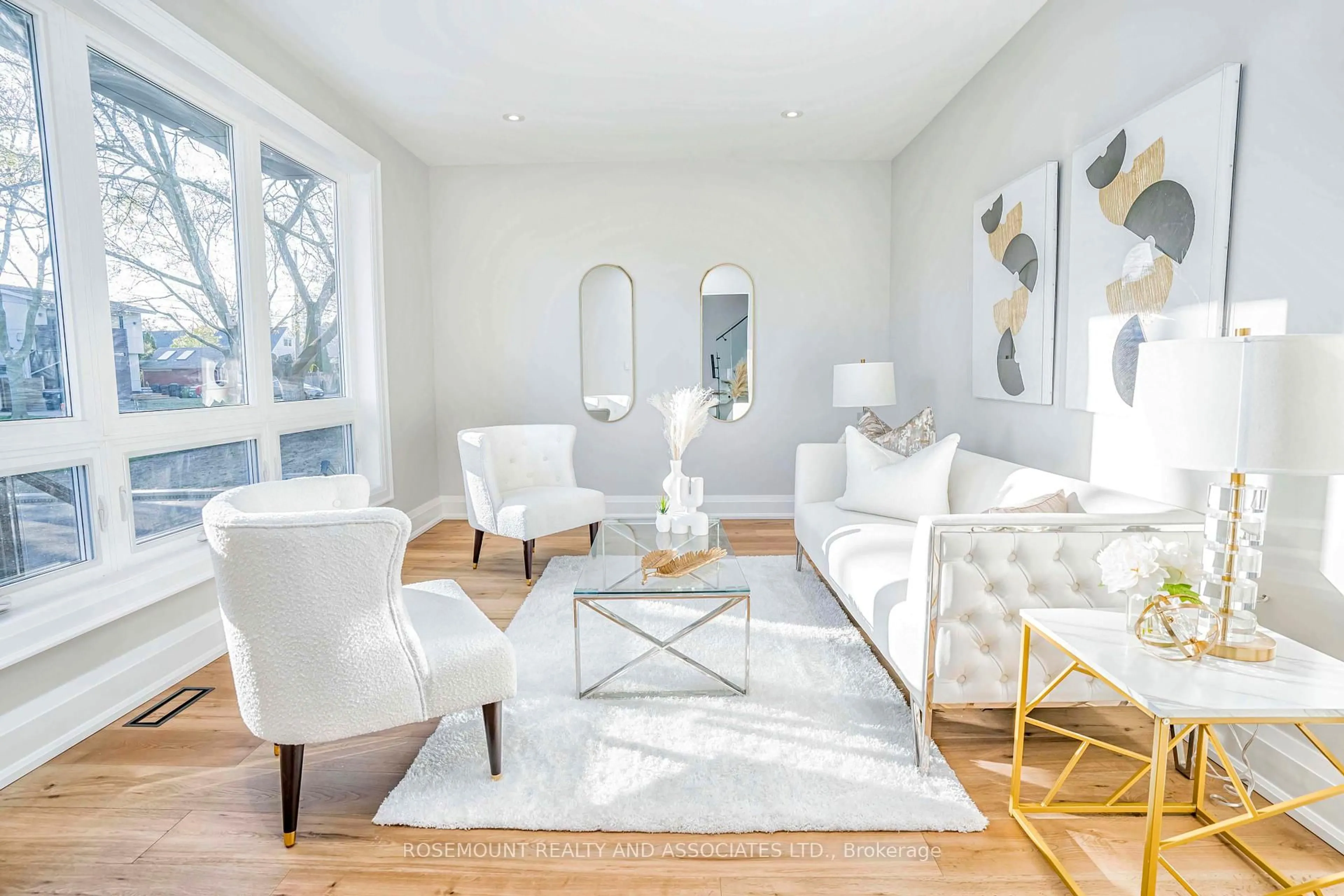 Living room with furniture, unknown for 37 Radlett Ave, Toronto Ontario M8W 4N1