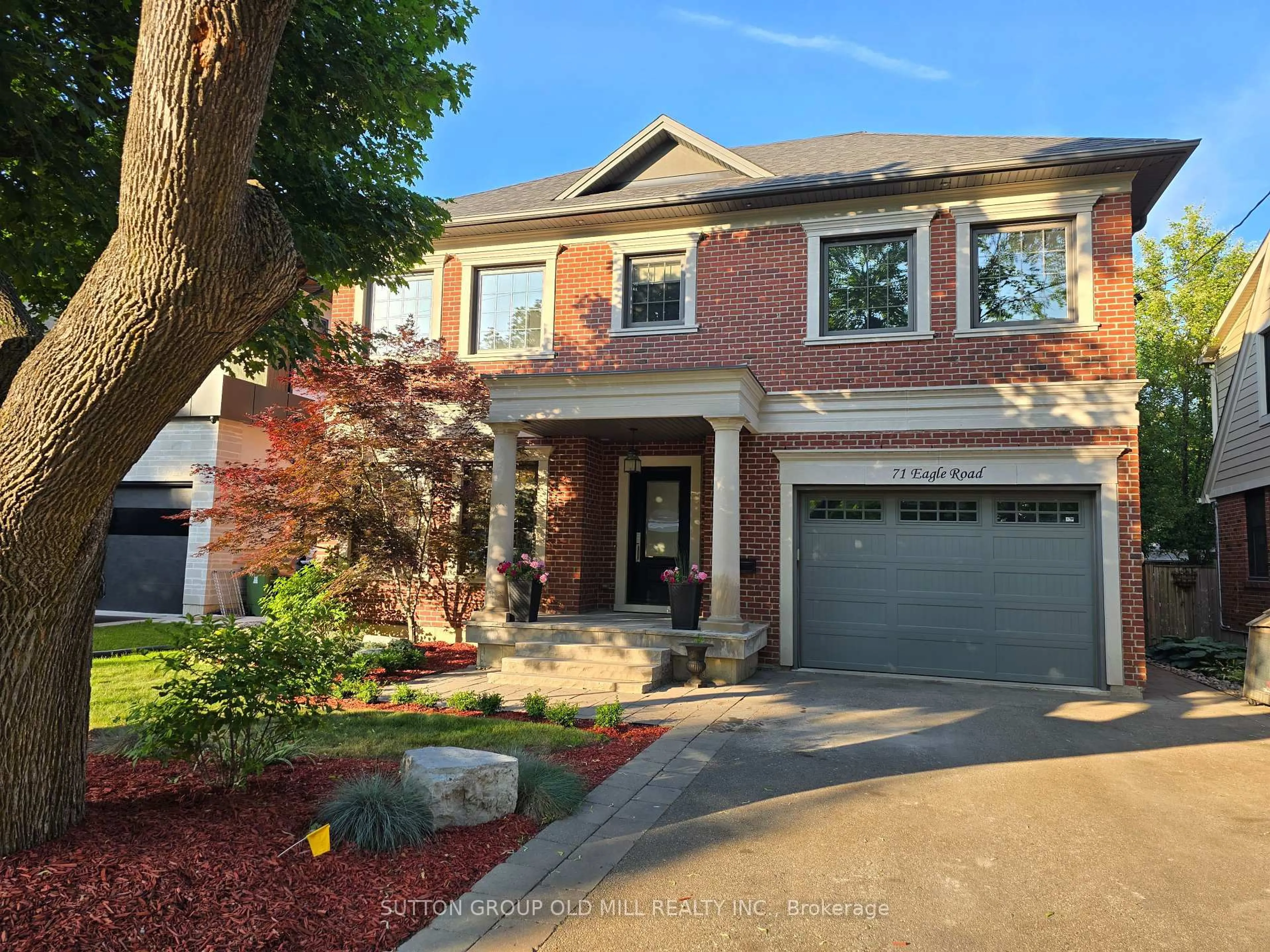 Home with brick exterior material, street for 71 Eagle Rd, Toronto Ontario M8Z 4J1