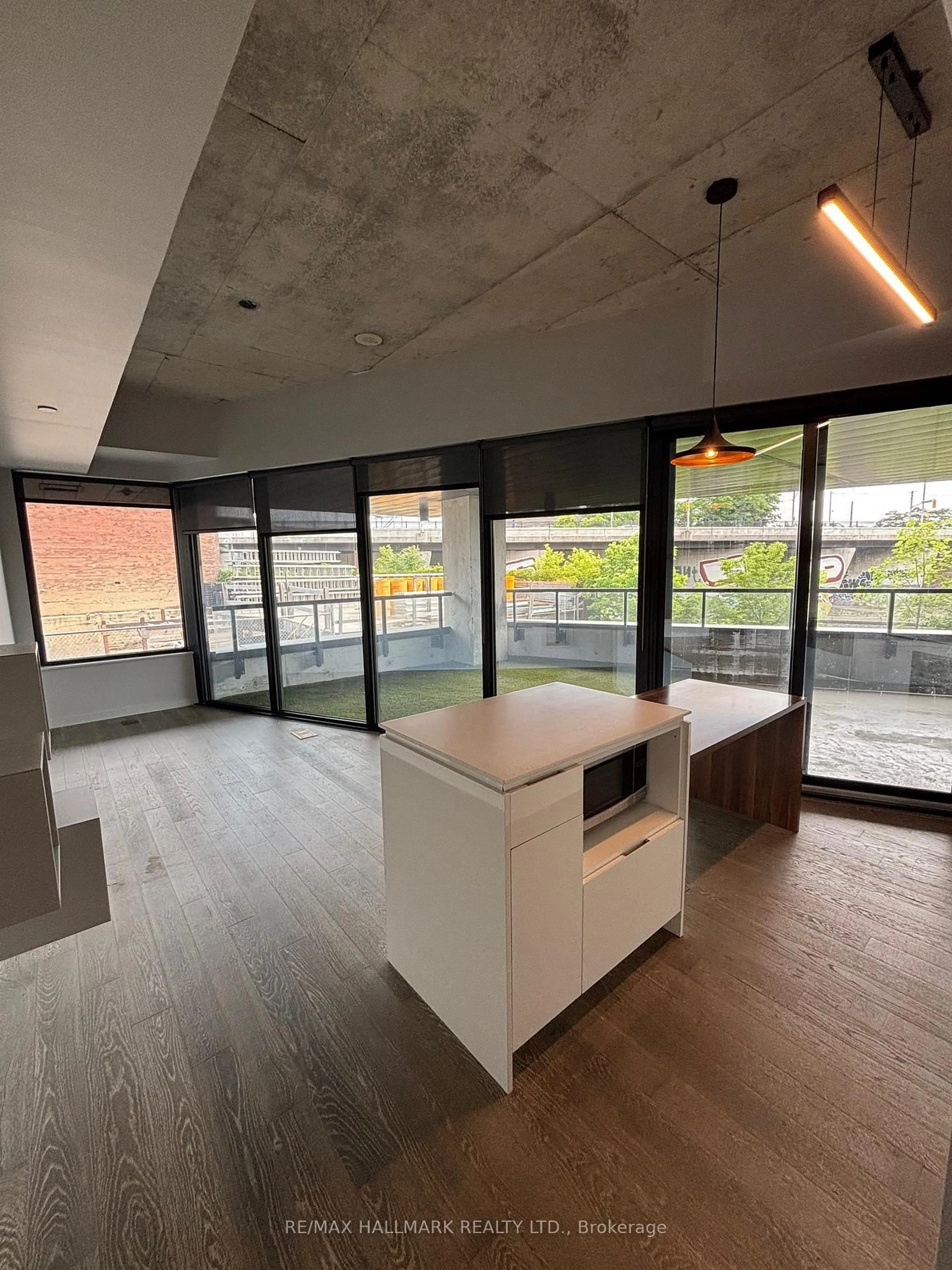 Open concept kitchen, unknown for 383 Sorauren Ave #209, Toronto Ontario M6R 0A4