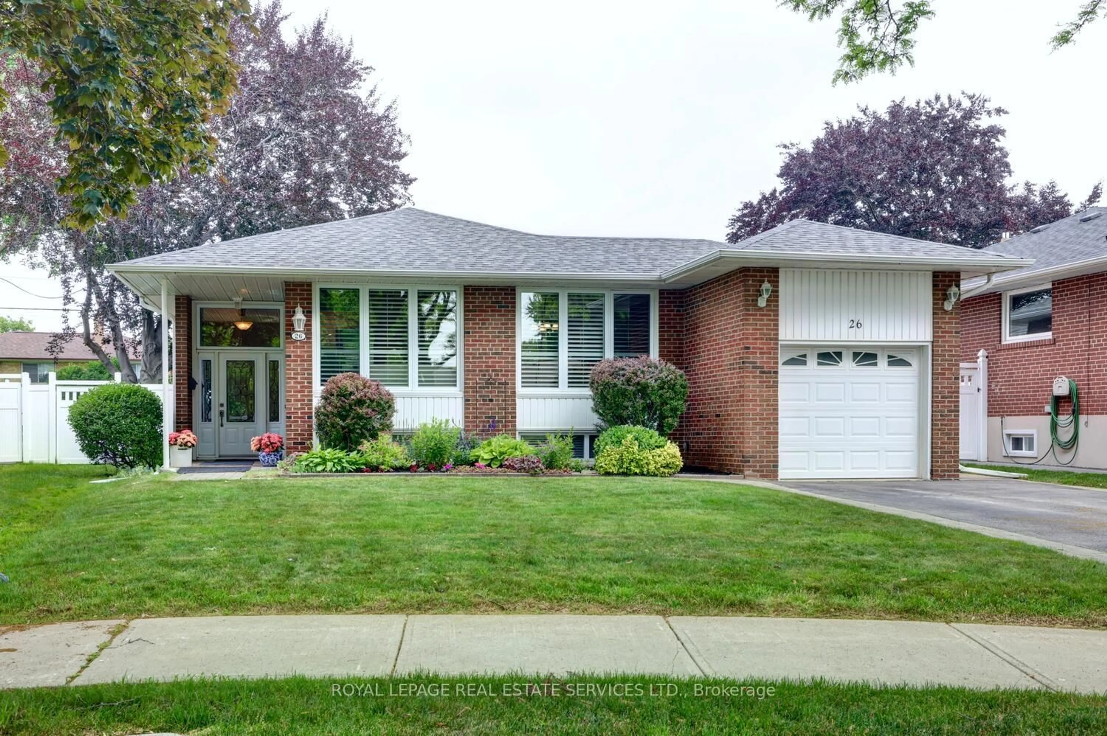 Home with brick exterior material, street for 26 Cromer Pl, Toronto Ontario M9R 2E1