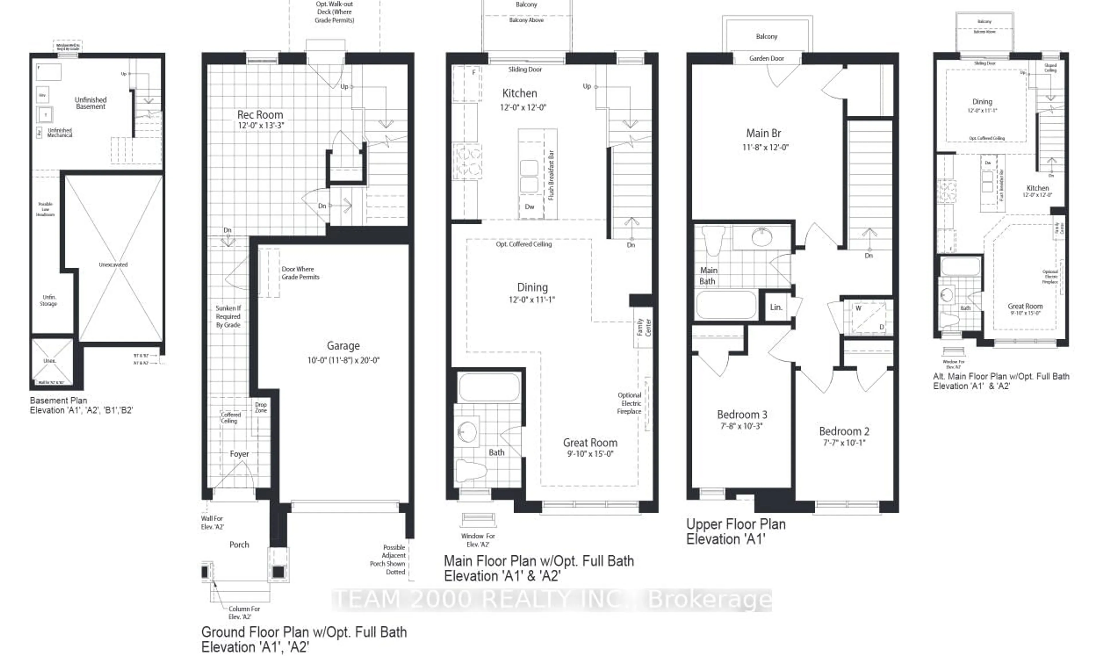 Floor plan for Lot 48 Saigon St, Mississauga Ontario L5V 2V9