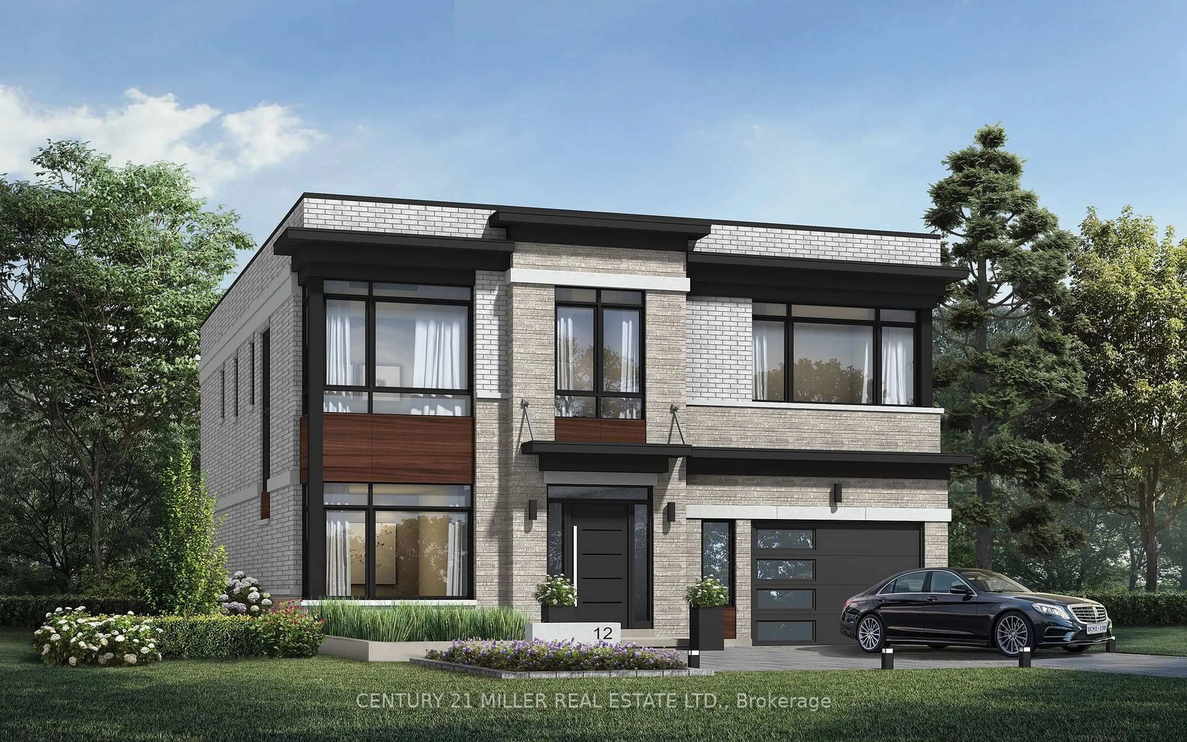 Home with brick exterior material, street for Lot 101 Douglas Ave, Oakville Ontario L6J 2B7