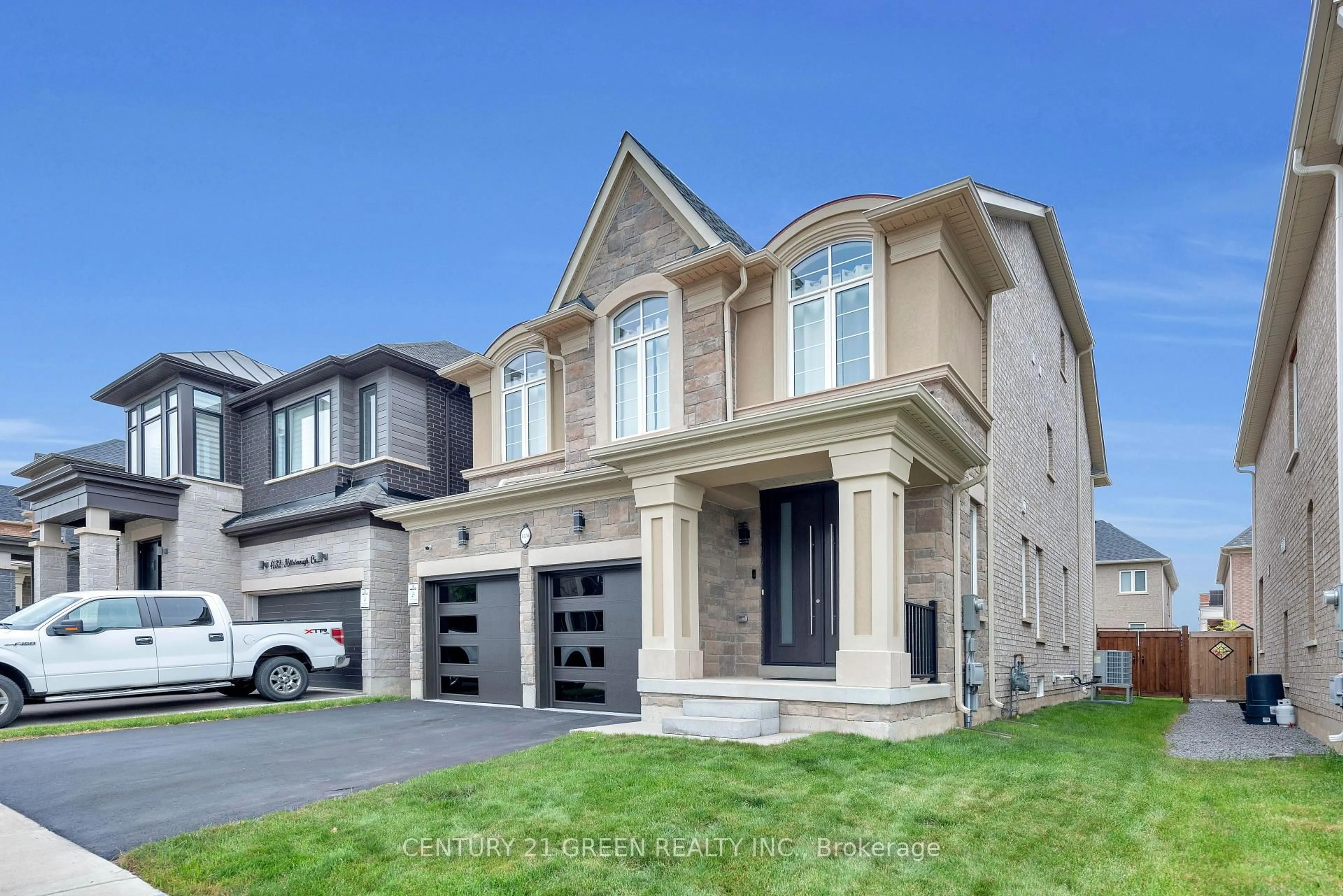 Home with brick exterior material, street for 4128 Hillsborough Cres, Oakville Ontario L6H 3R1