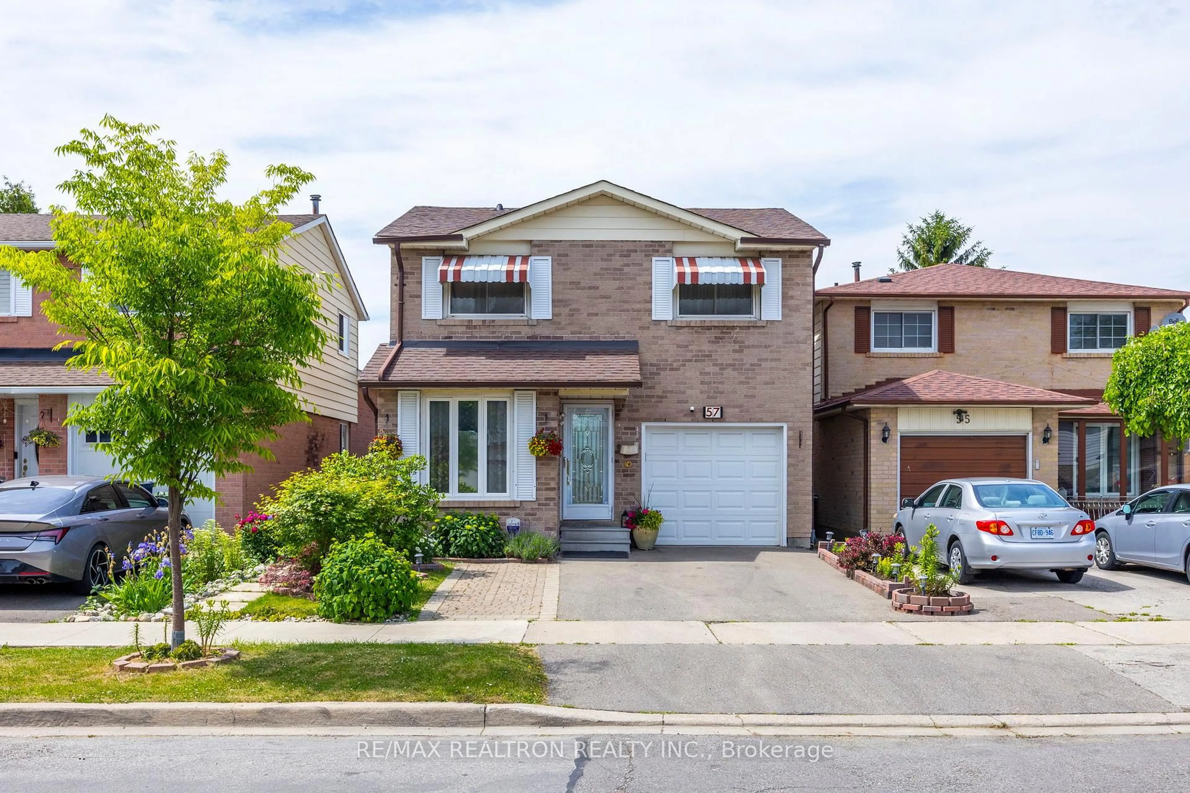 Home with brick exterior material, street for 57 Franca Cres, Toronto Ontario M9V 4T9