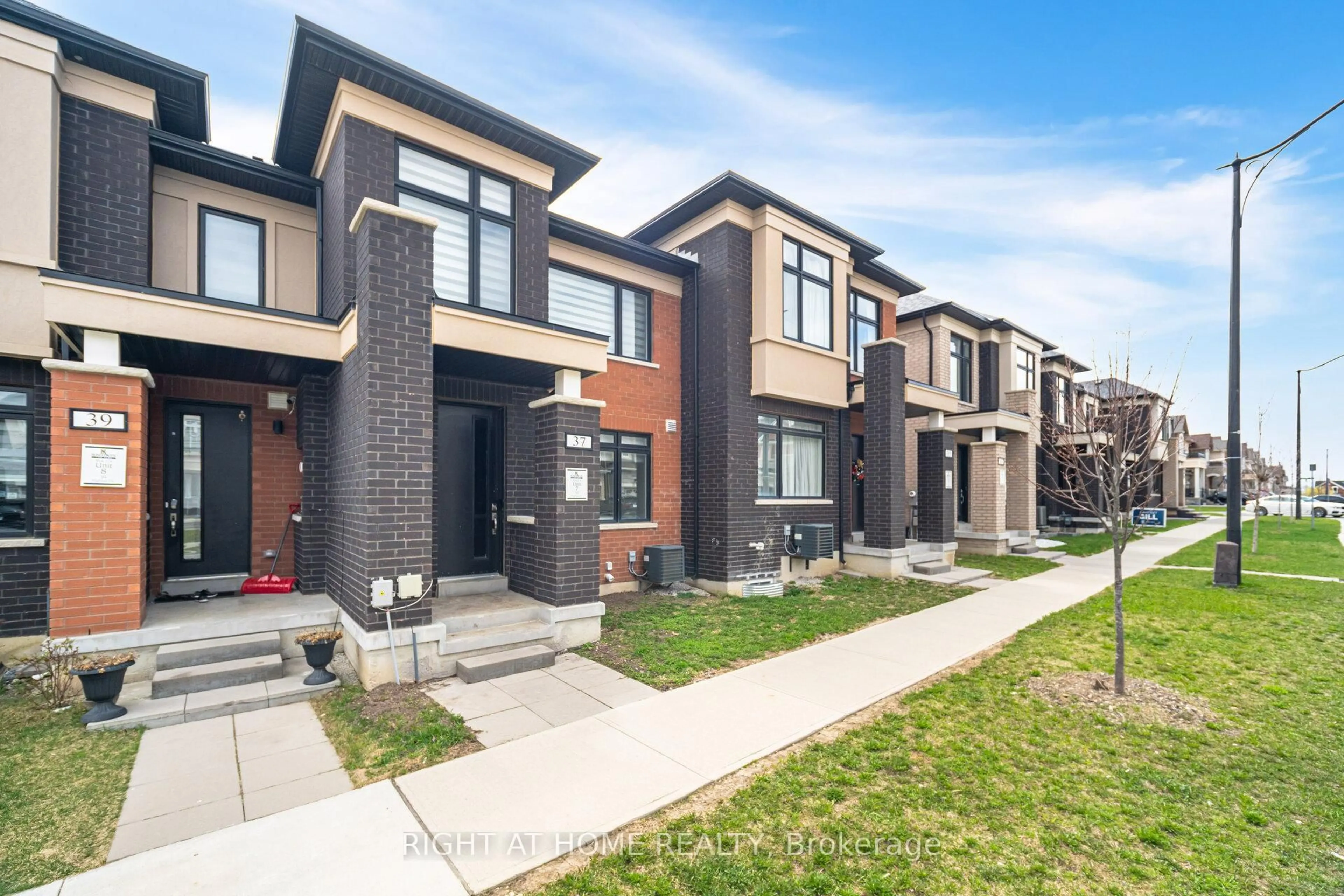 Home with brick exterior material, street for 37 Nightjar Dr, Brampton Ontario L7A 5A1