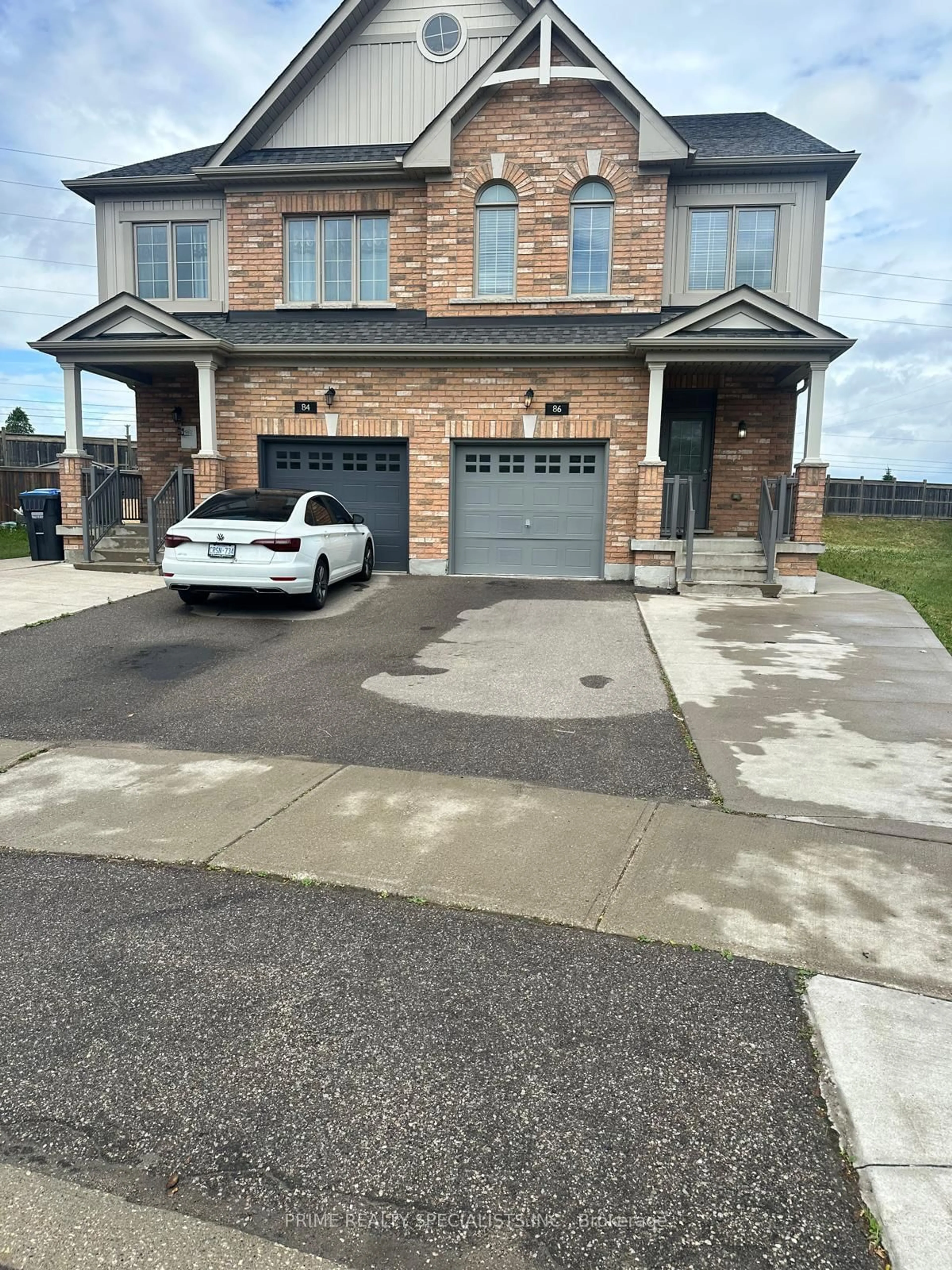 Home with brick exterior material, street for 86 Bernadino St, Brampton Ontario L6P 4G1