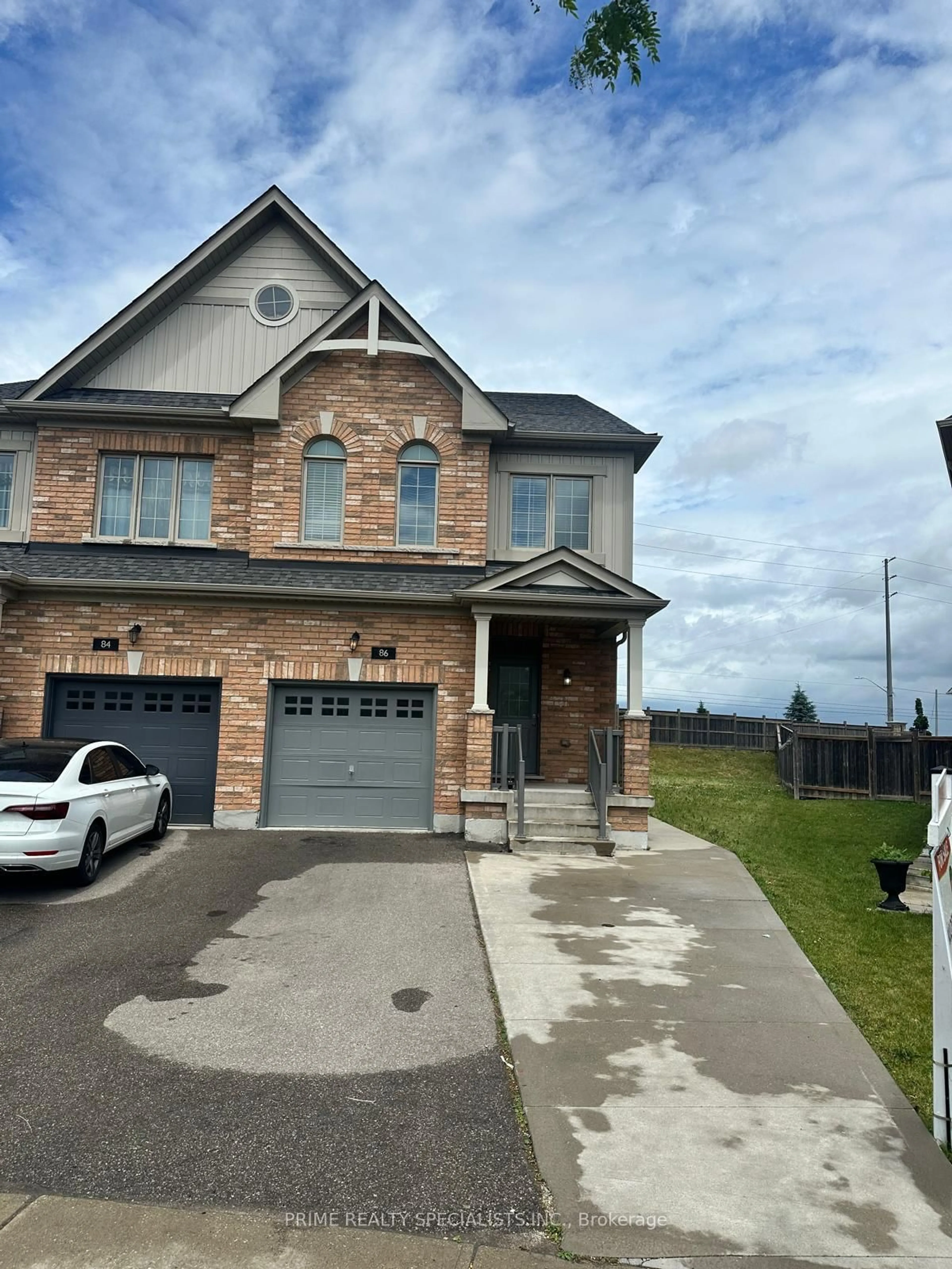 Home with brick exterior material, street for 86 Bernadino St, Brampton Ontario L6P 4G1