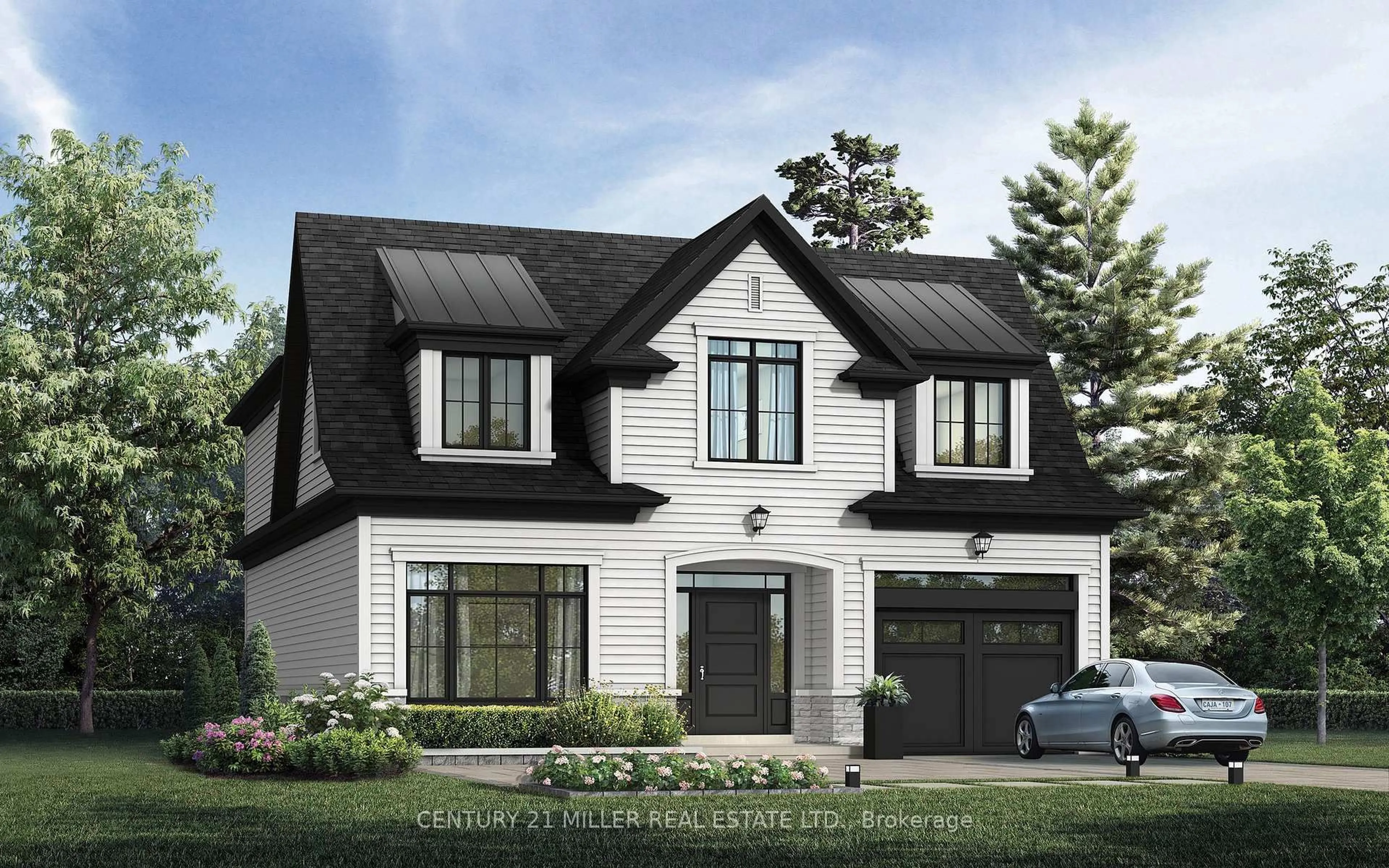 Home with brick exterior material, street for Lot 102 Douglas Ave, Oakville Ontario L6J 2B7