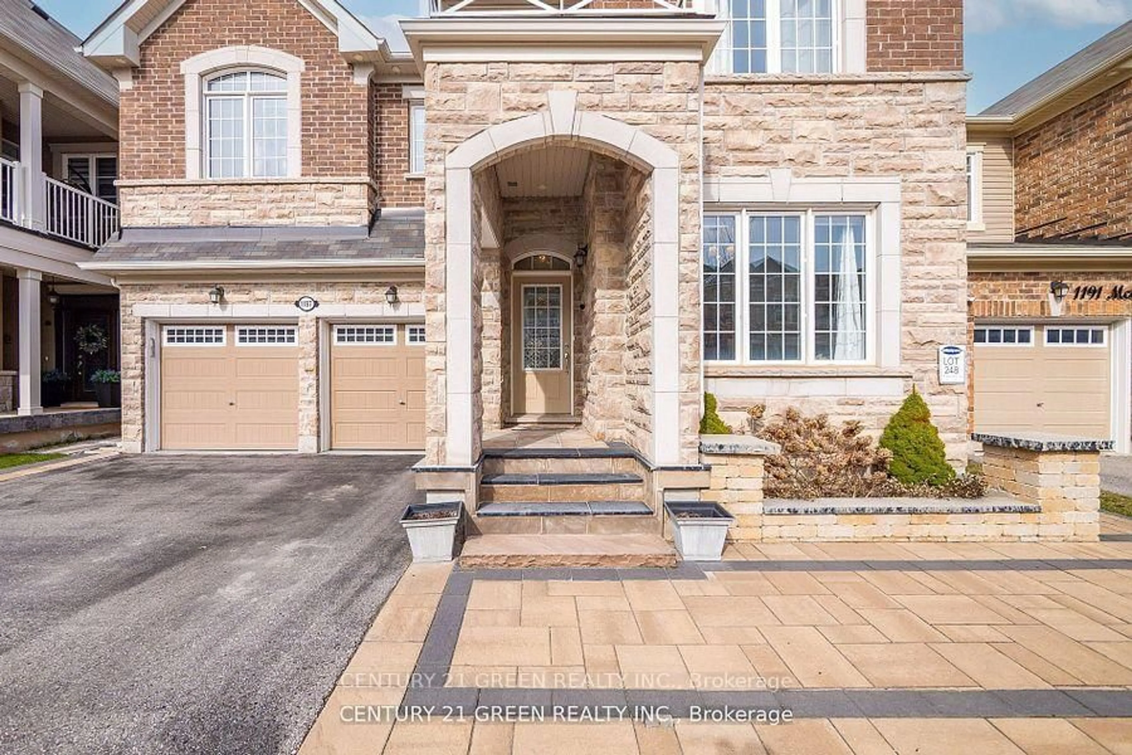 Home with brick exterior material, street for 1187 Mceachern Crt, Milton Ontario L9E 1E5