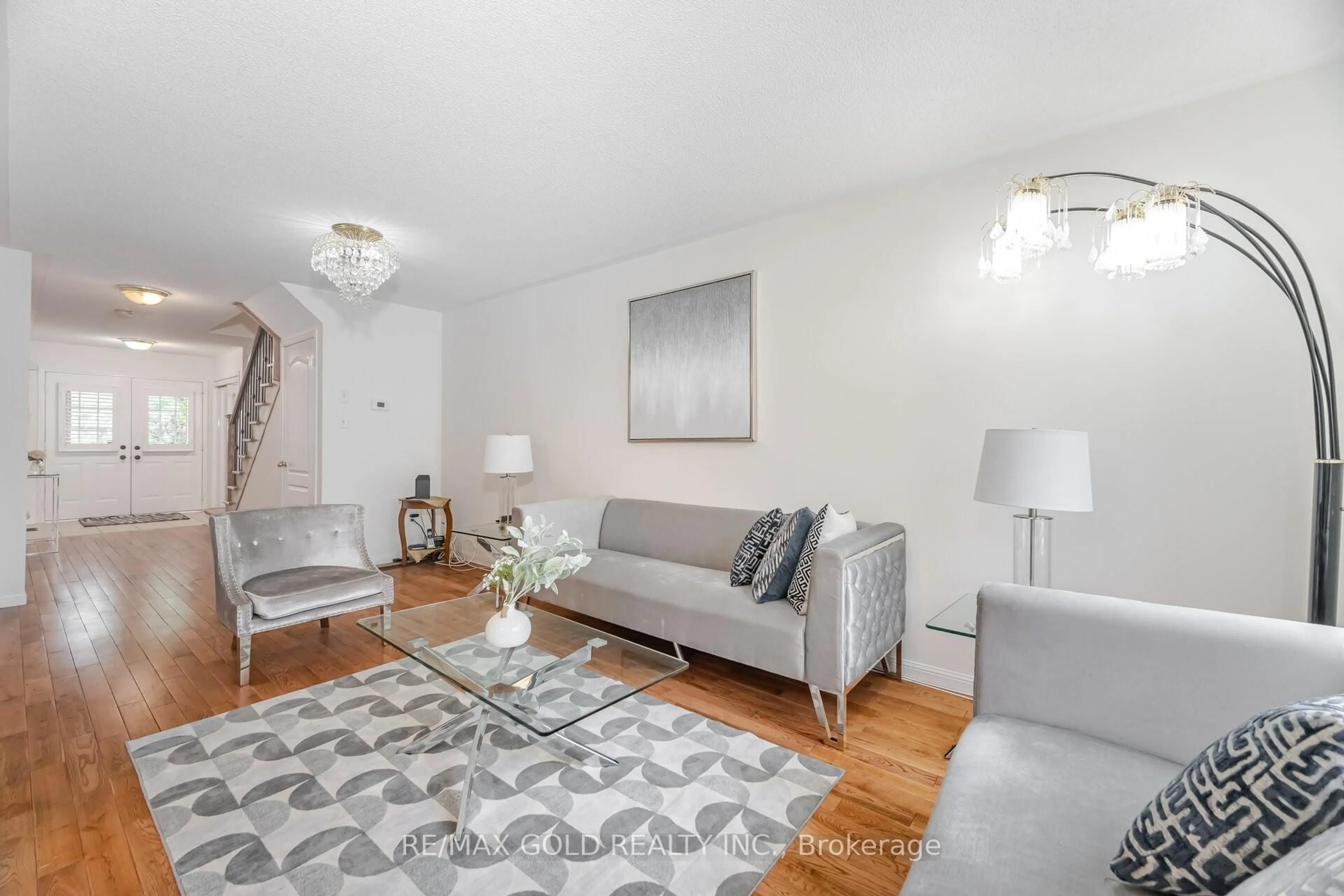 Living room with furniture, unknown for 112 Big Moe Cres, Brampton Ontario L6P 1J9