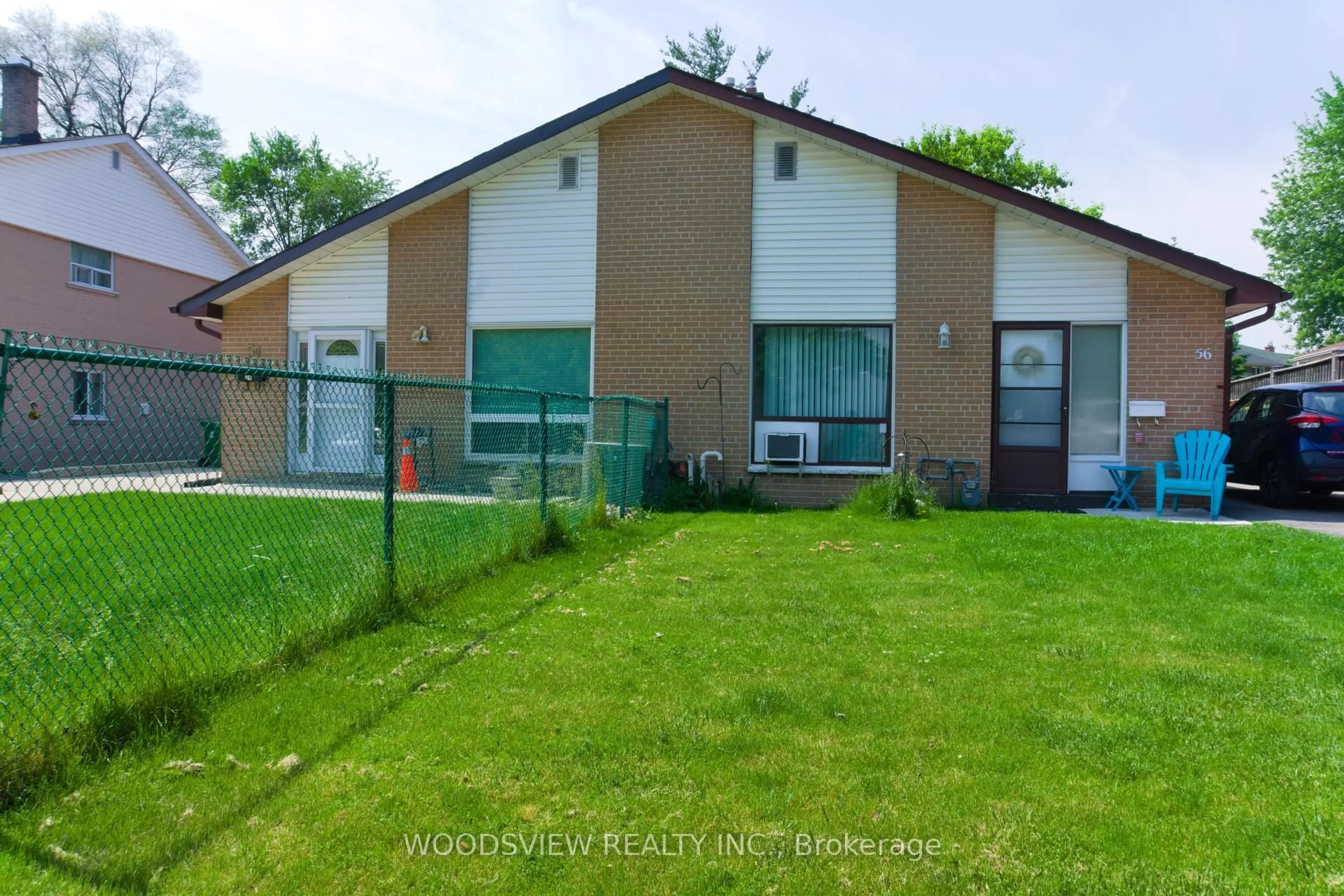 A pic from outside/outdoor area/front of a property/back of a property/a pic from drone, unknown for 56 Lightwood Dr, Toronto Ontario M9V 2Z2