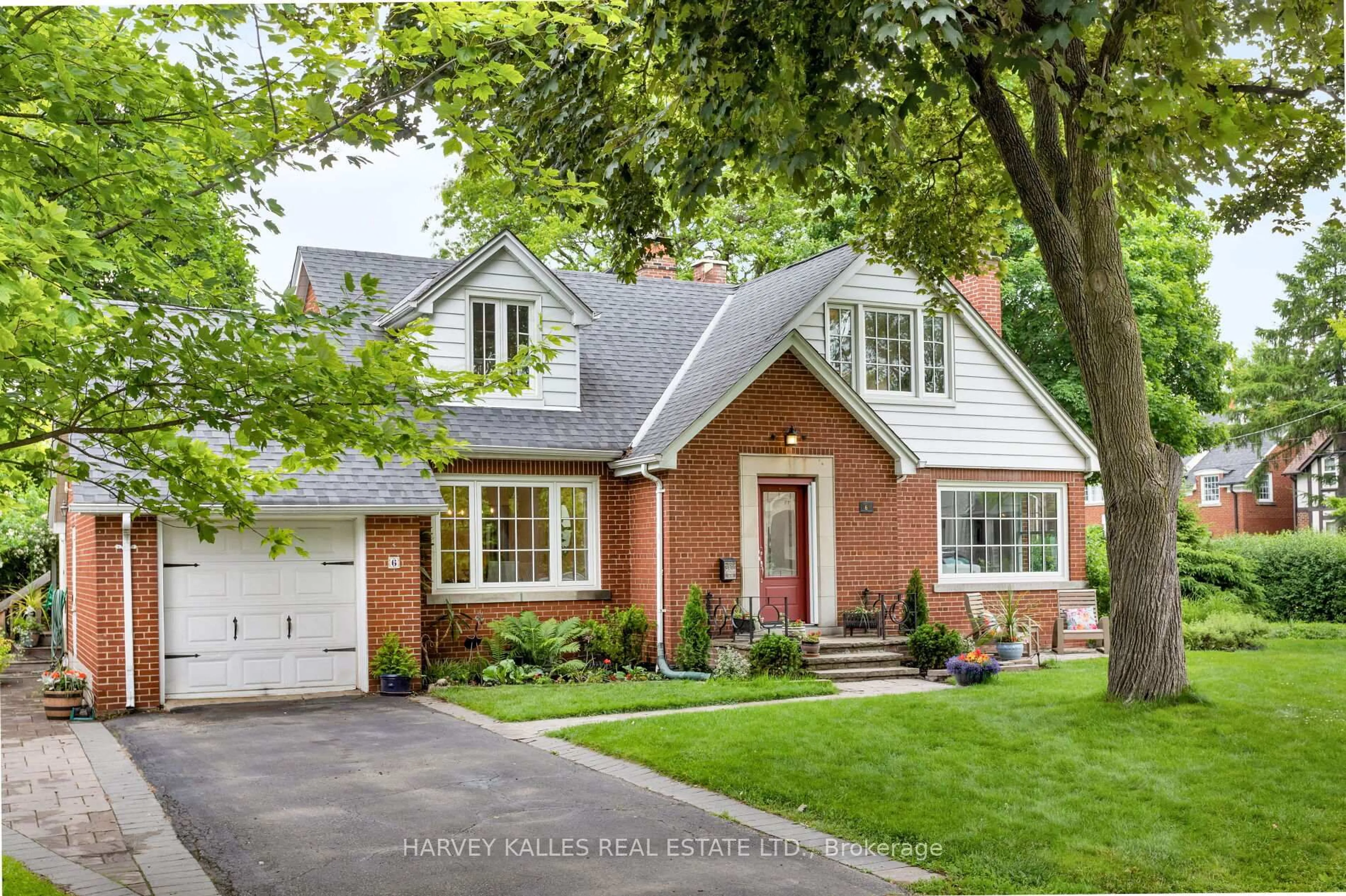 Home with brick exterior material, street for 6 Hyland Ave, Toronto Ontario M8X 1P7