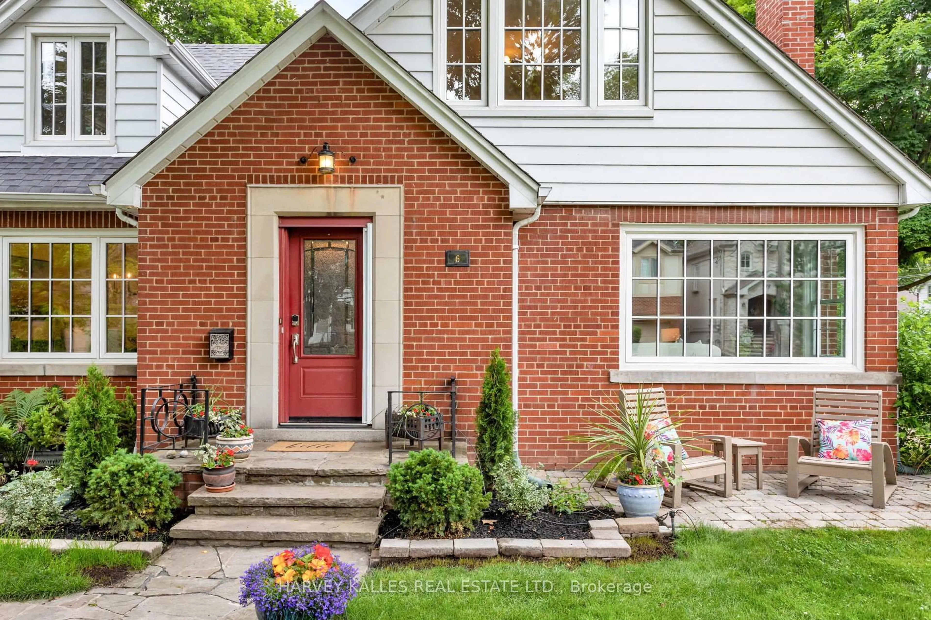Home with brick exterior material, street for 6 Hyland Ave, Toronto Ontario M8X 1P7