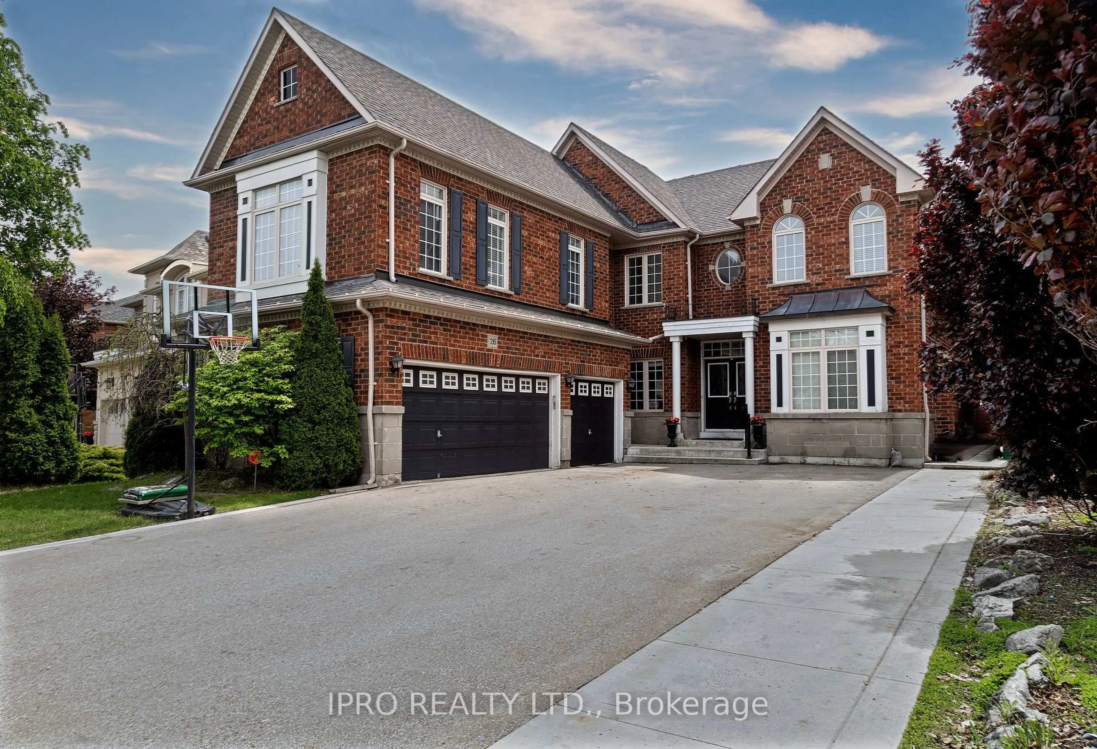 Home with brick exterior material, street for 26 Saint Hubert Dr, Brampton Ontario L6P 1V7