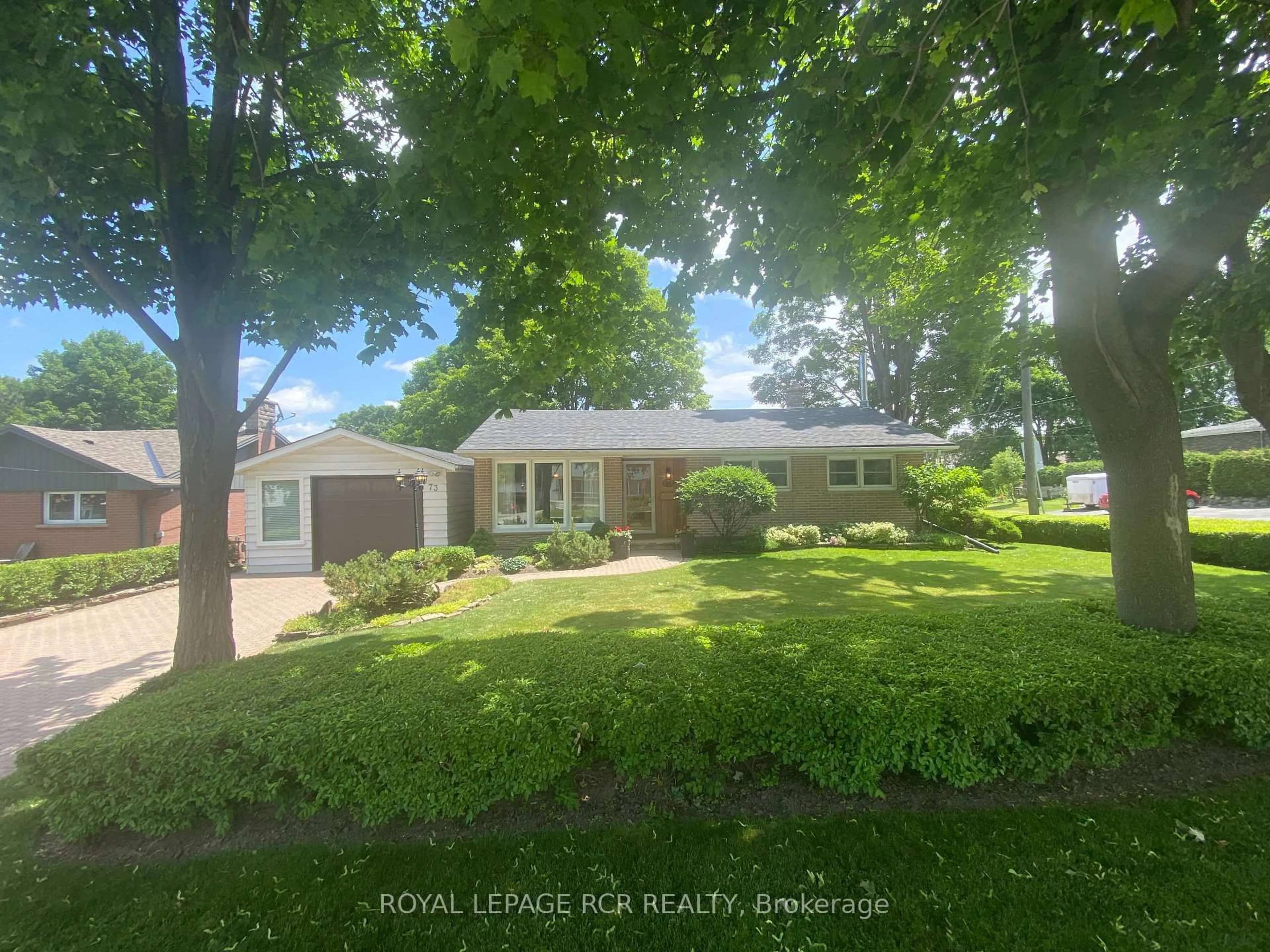 A pic from outside/outdoor area/front of a property/back of a property/a pic from drone, street for 73 Town Line, Orangeville Ontario L9W 1V5