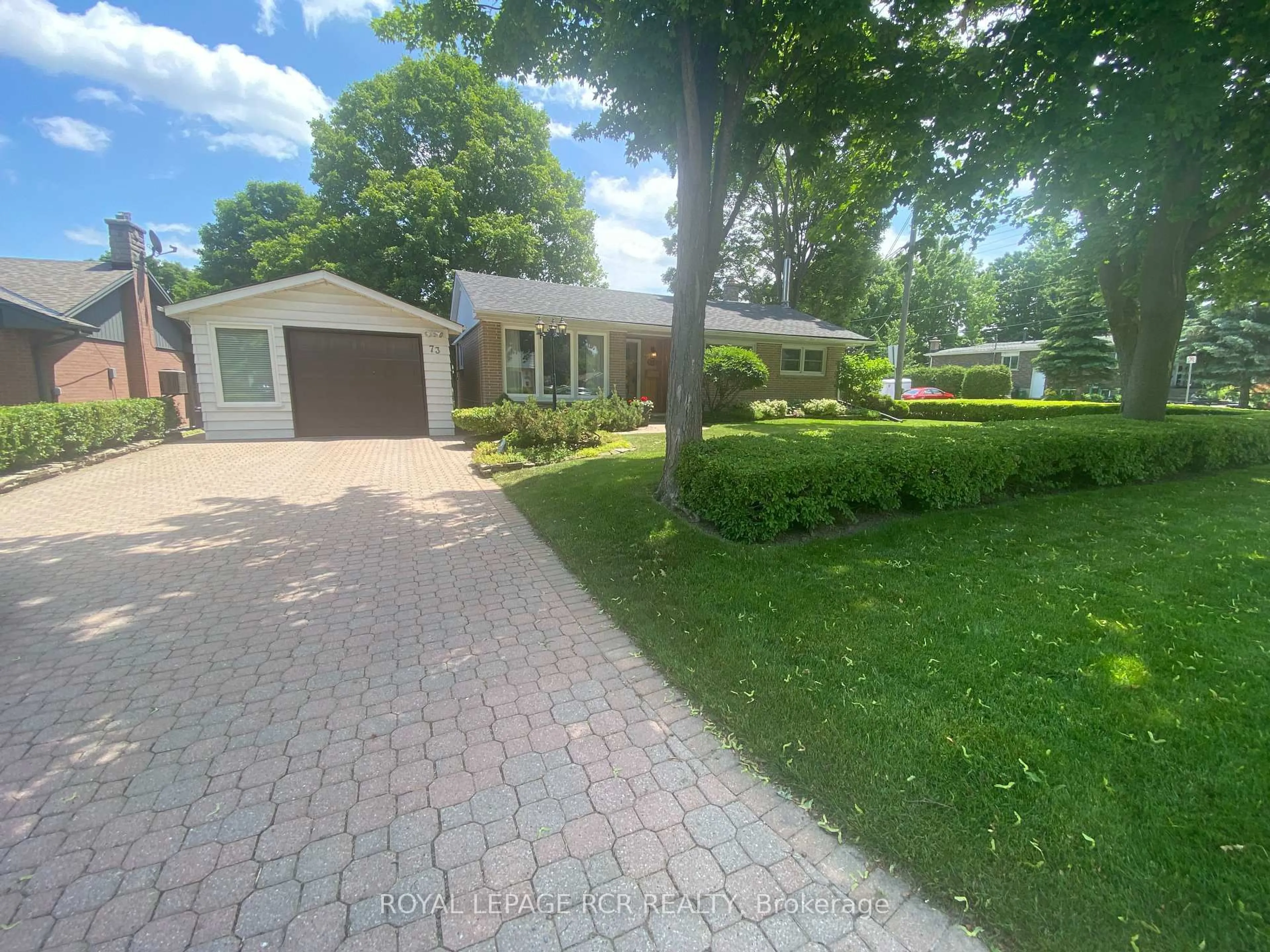 A pic from outside/outdoor area/front of a property/back of a property/a pic from drone, street for 73 Town Line, Orangeville Ontario L9W 1V5