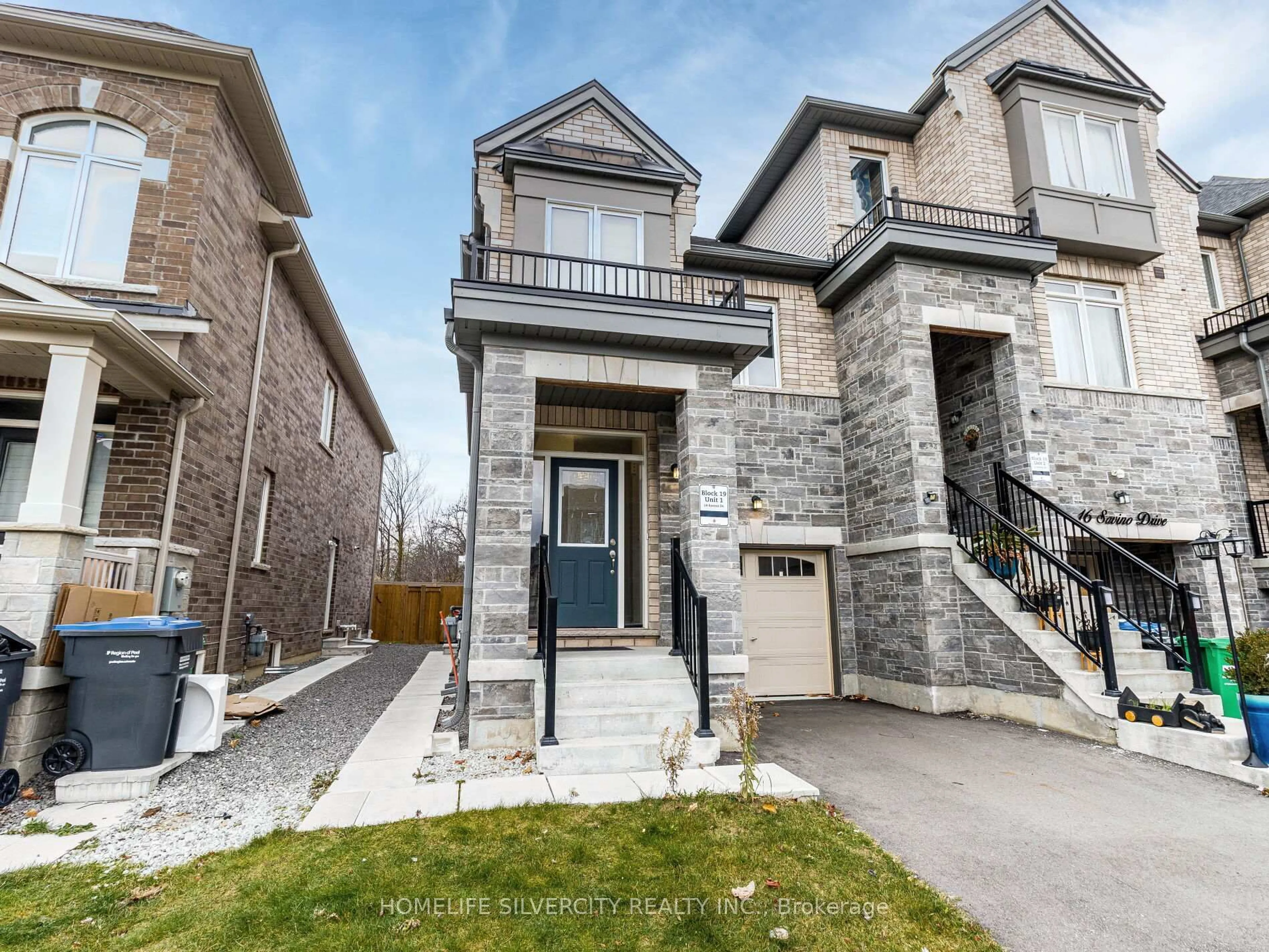 Home with brick exterior material, street for 14 Savino Dr, Brampton Ontario L6Z 0J5