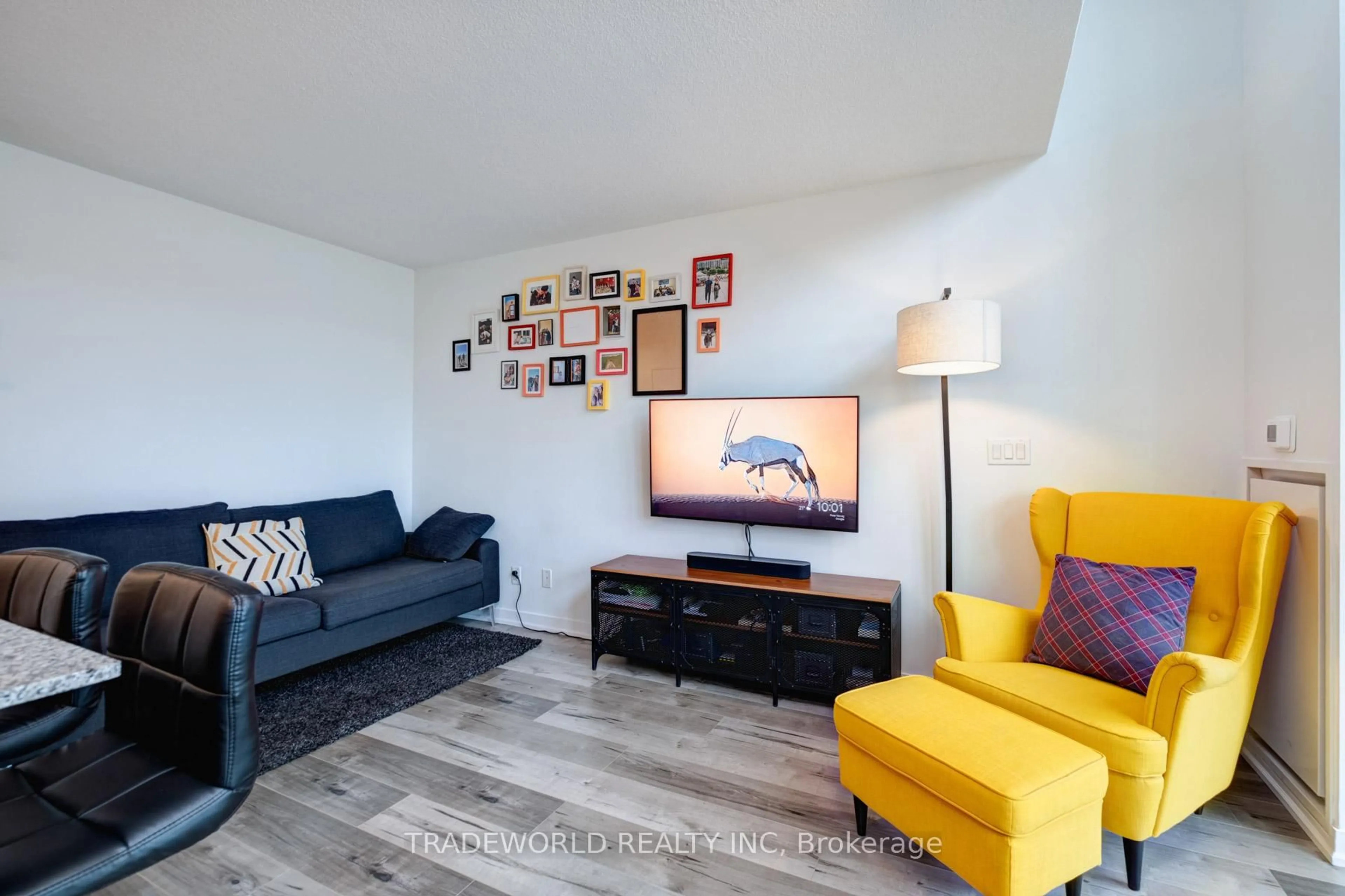 Living room with furniture, unknown for 155 Legion Rd #1711, Toronto Ontario M8Y 0A7