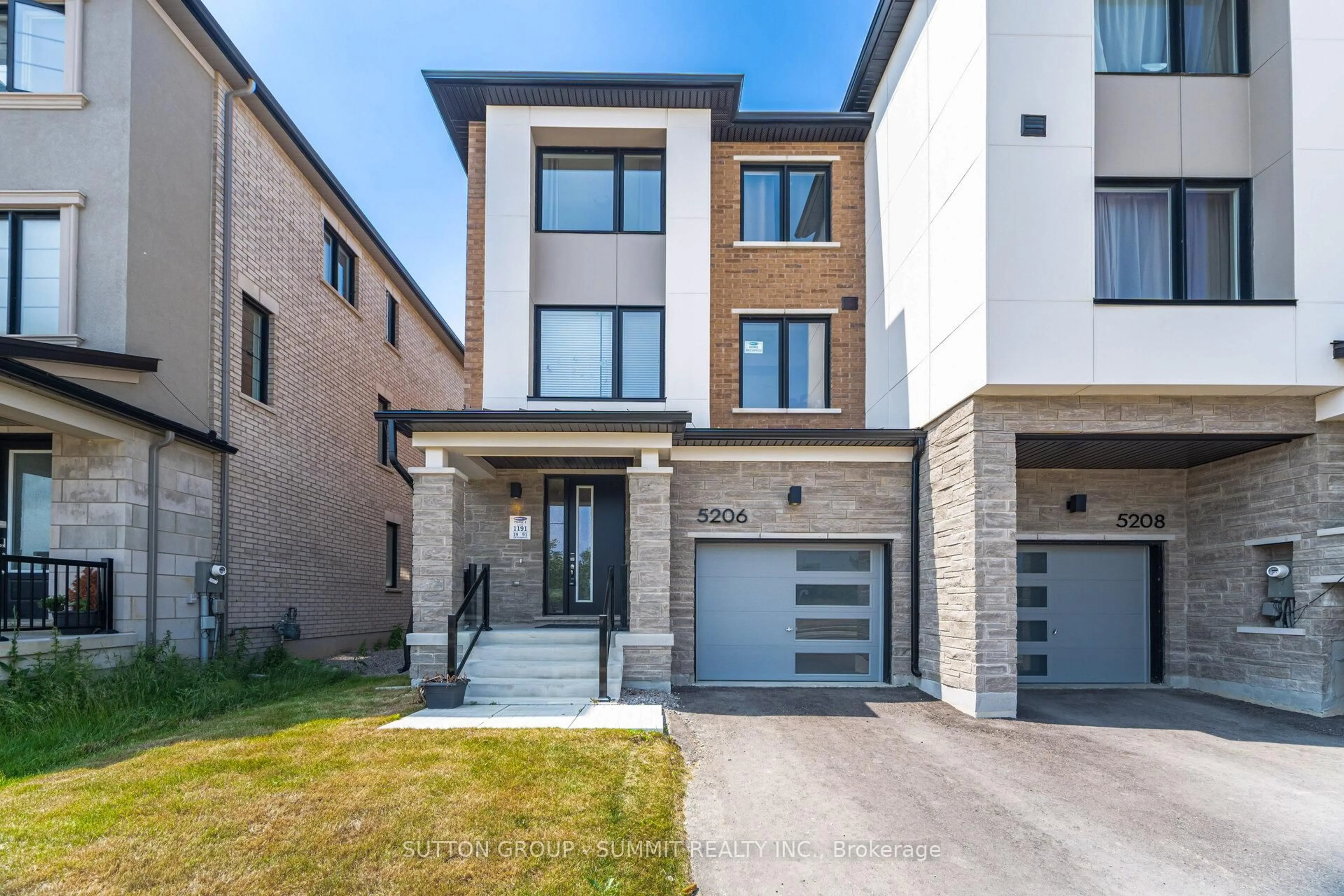 Home with brick exterior material, street for 5206 VIOLA DESMOND Dr, Mississauga Ontario L5M 2S7