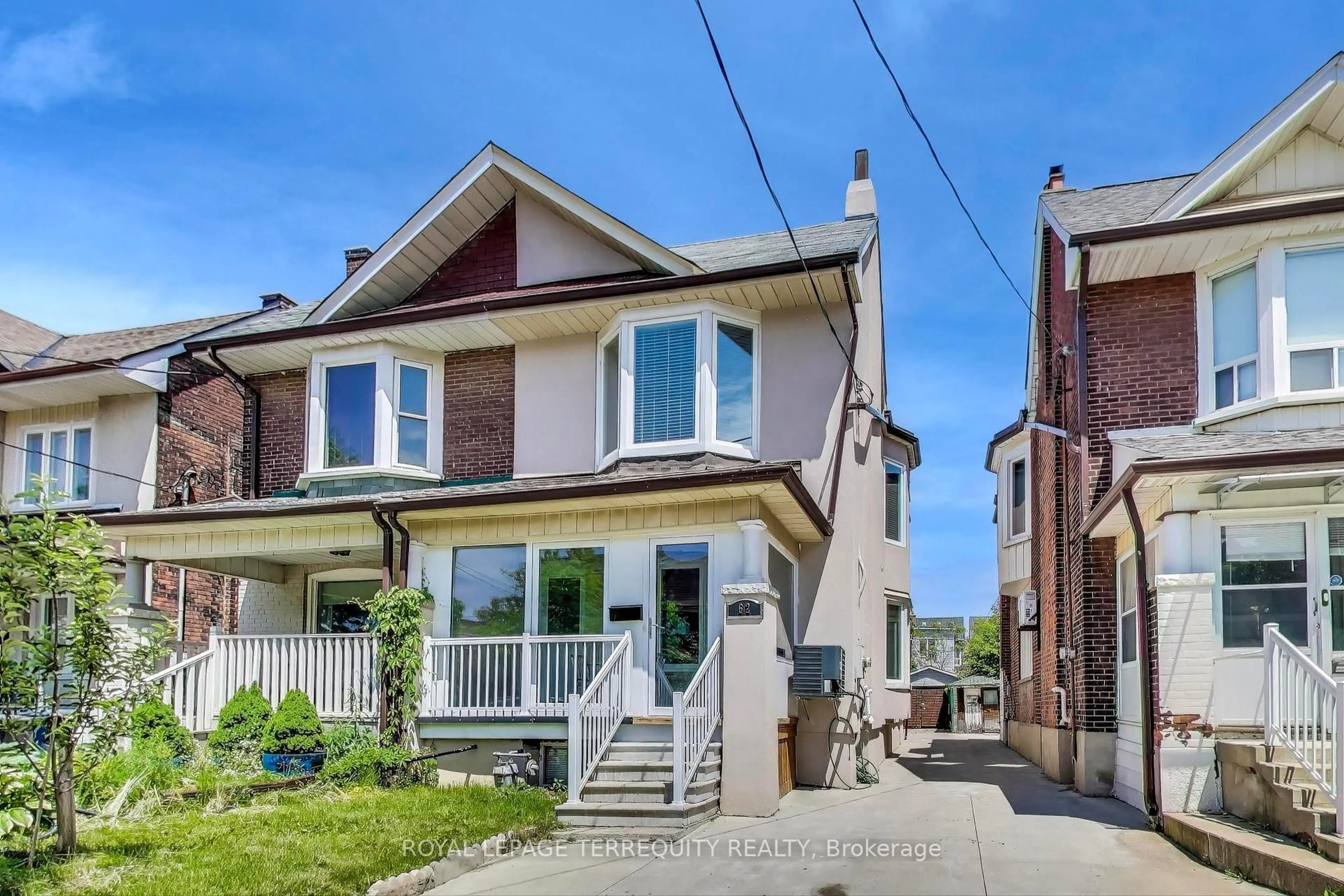 Home with brick exterior material, street for 62 Hounslow Heath Rd, Toronto Ontario M6N 1G8