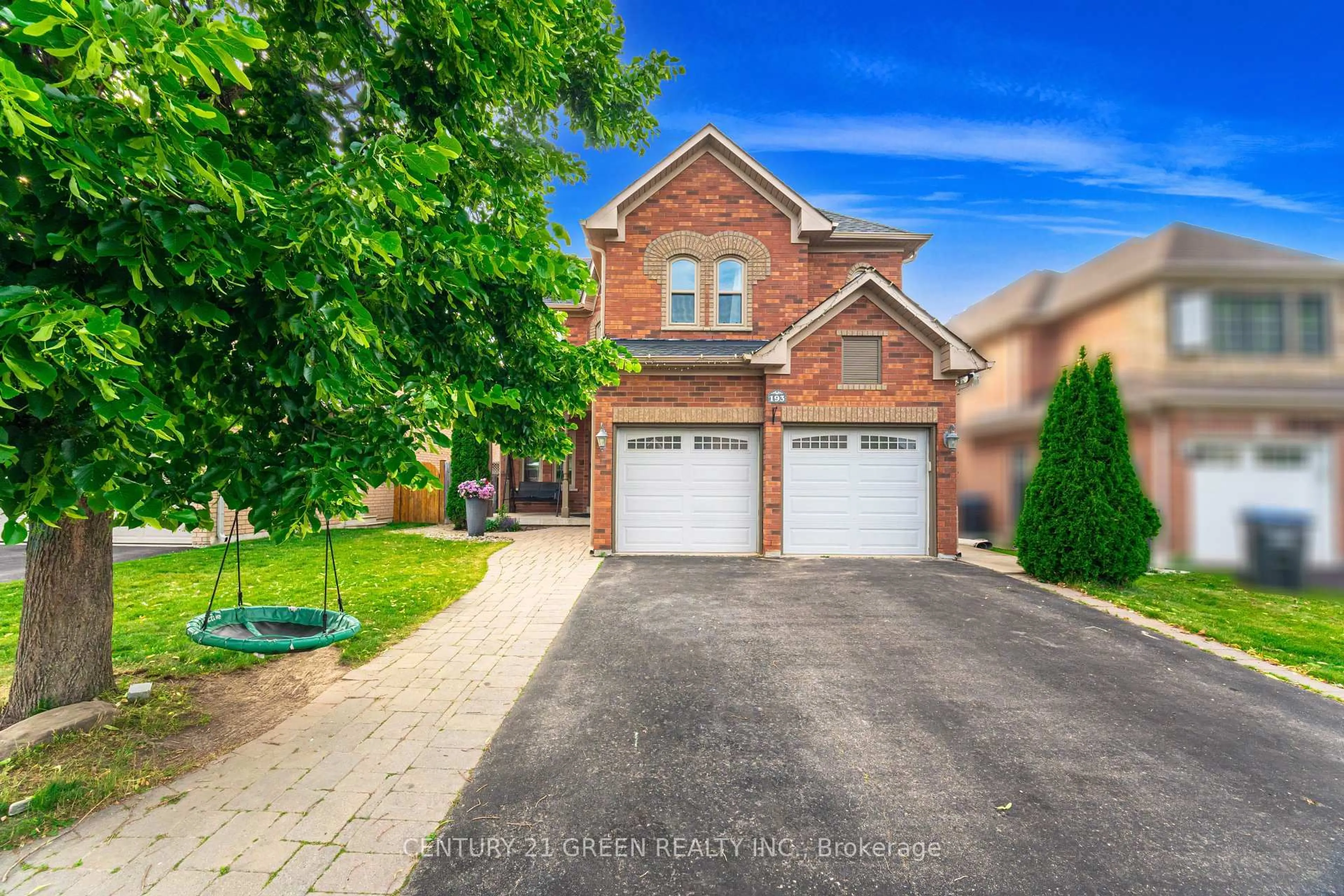 Home with brick exterior material, street for 193 Royal Valley Dr, Caledon Ontario L7C 1B7