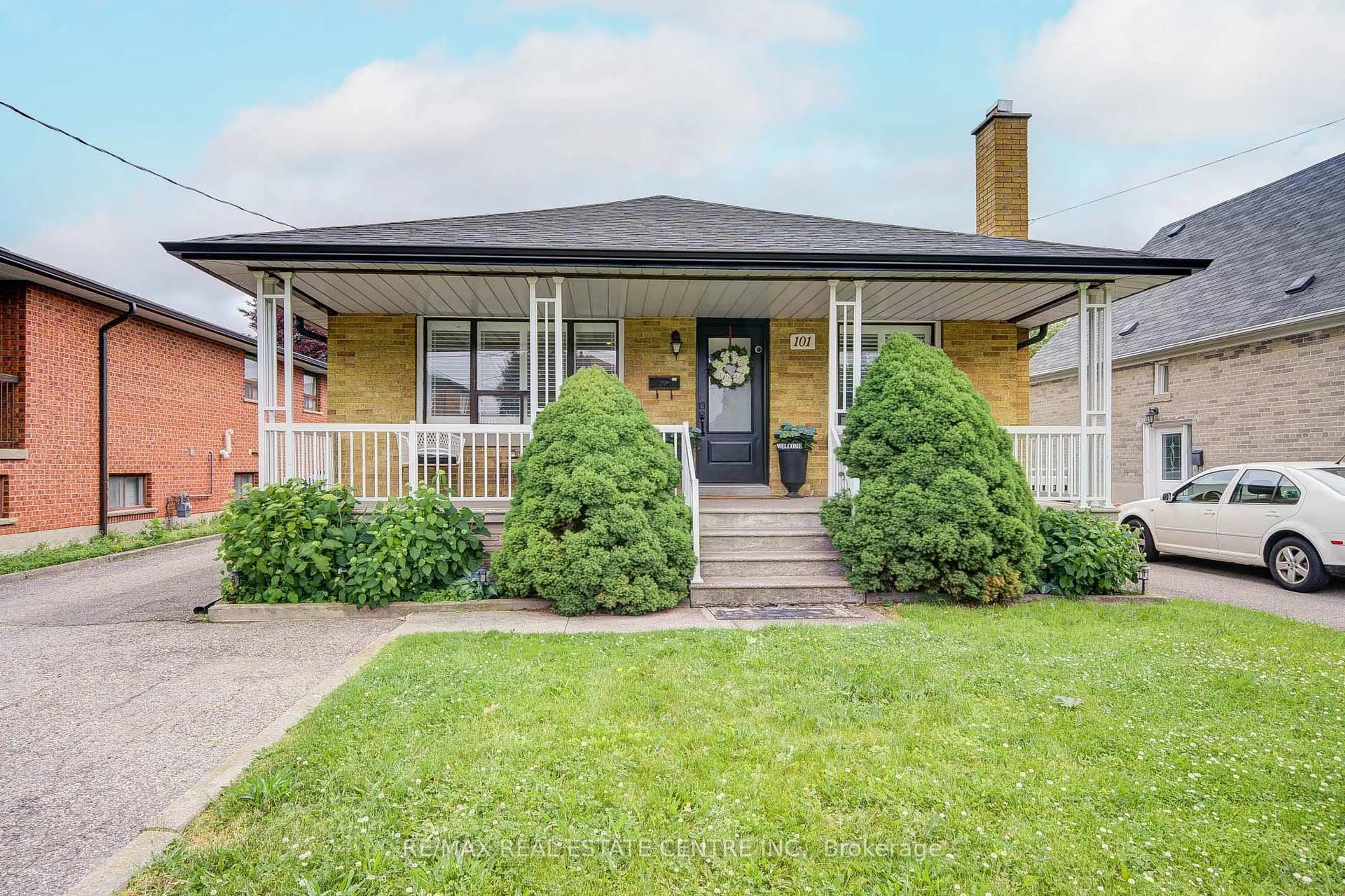 Home with brick exterior material, street for 101 Home Rd, Toronto Ontario M3K 1M2