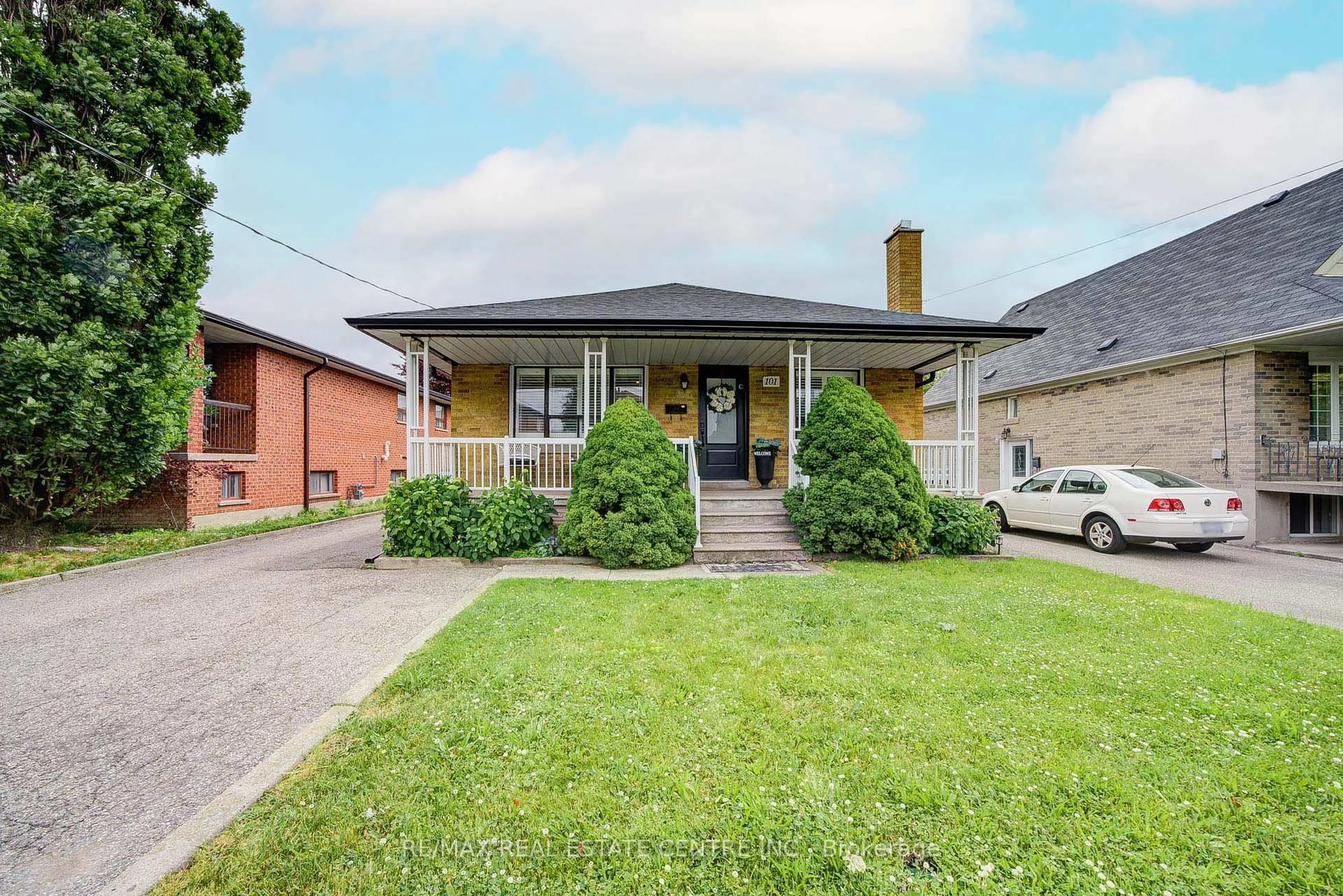 Home with brick exterior material, street for 101 Home Rd, Toronto Ontario M3K 1M2