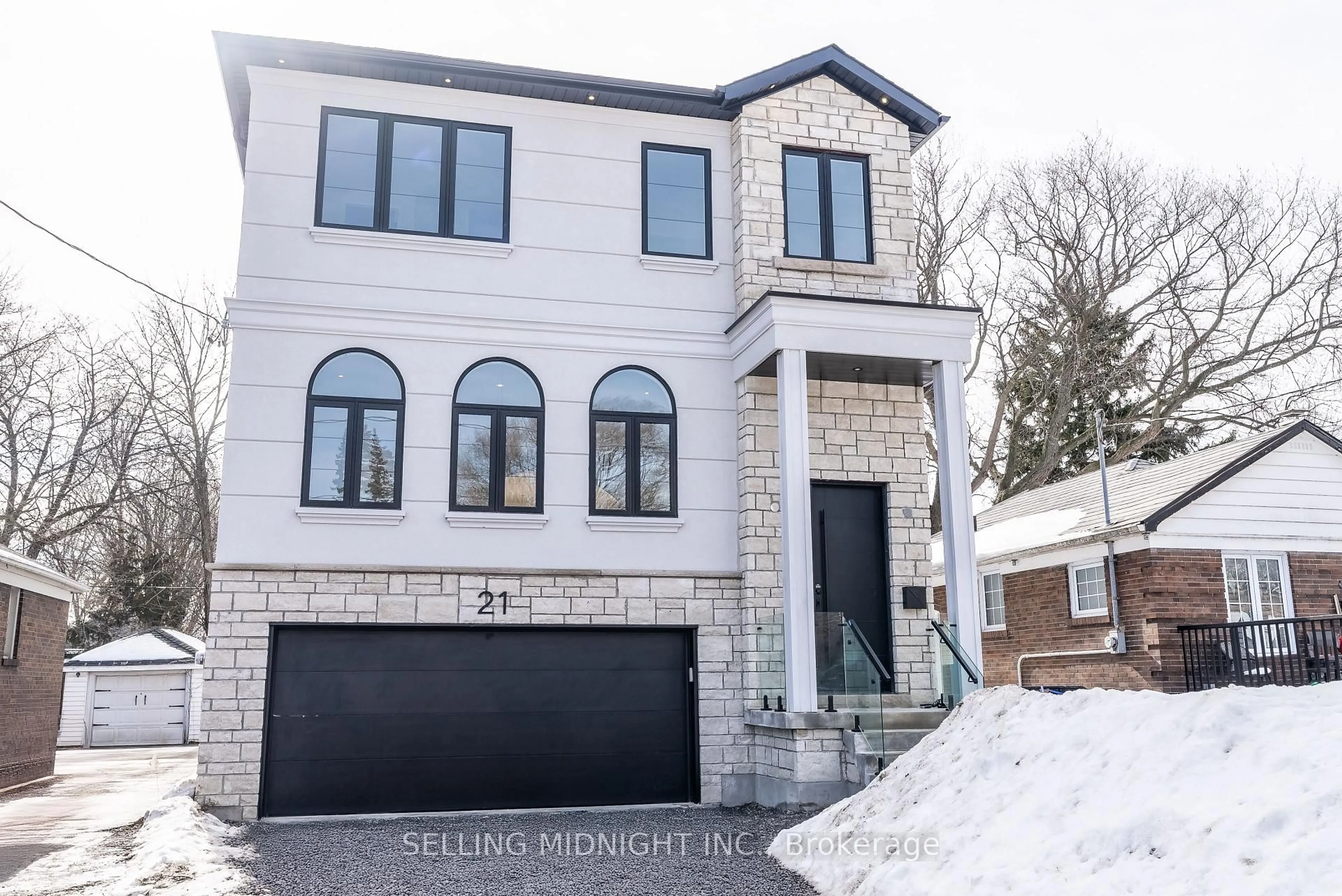 Home with brick exterior material, street for 21 Murrie St, Toronto Ontario M8V 1X6