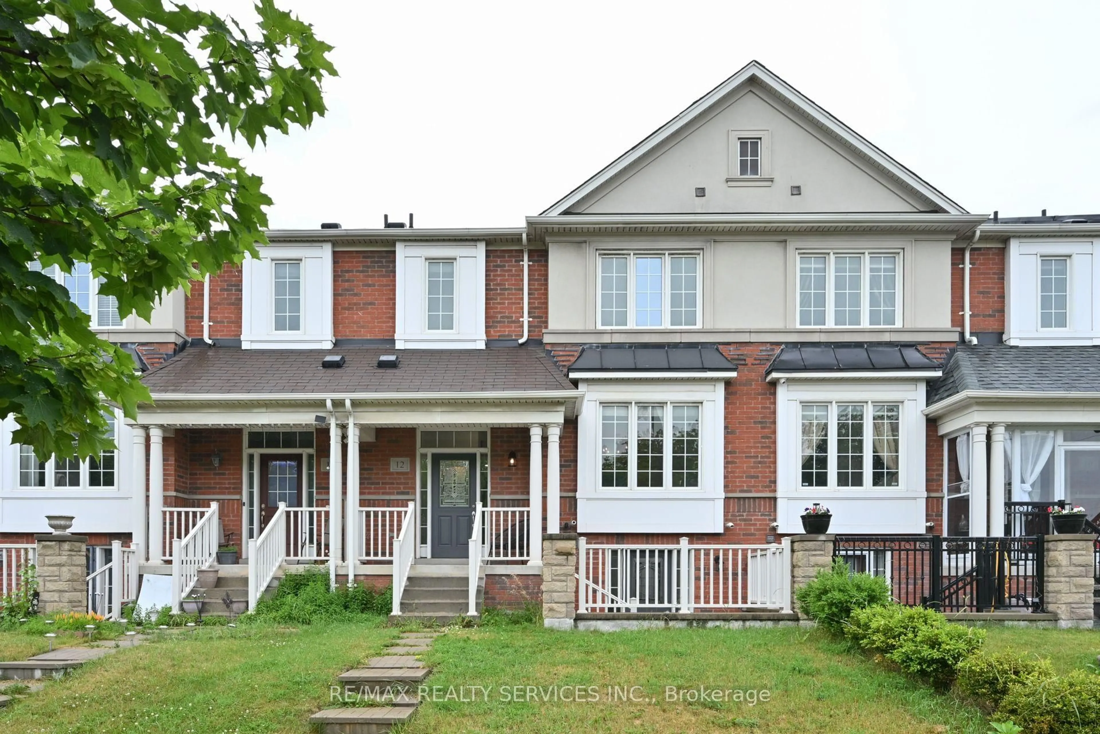 Home with brick exterior material, street for 12 Bellchase Tr, Brampton Ontario L6P 3K4