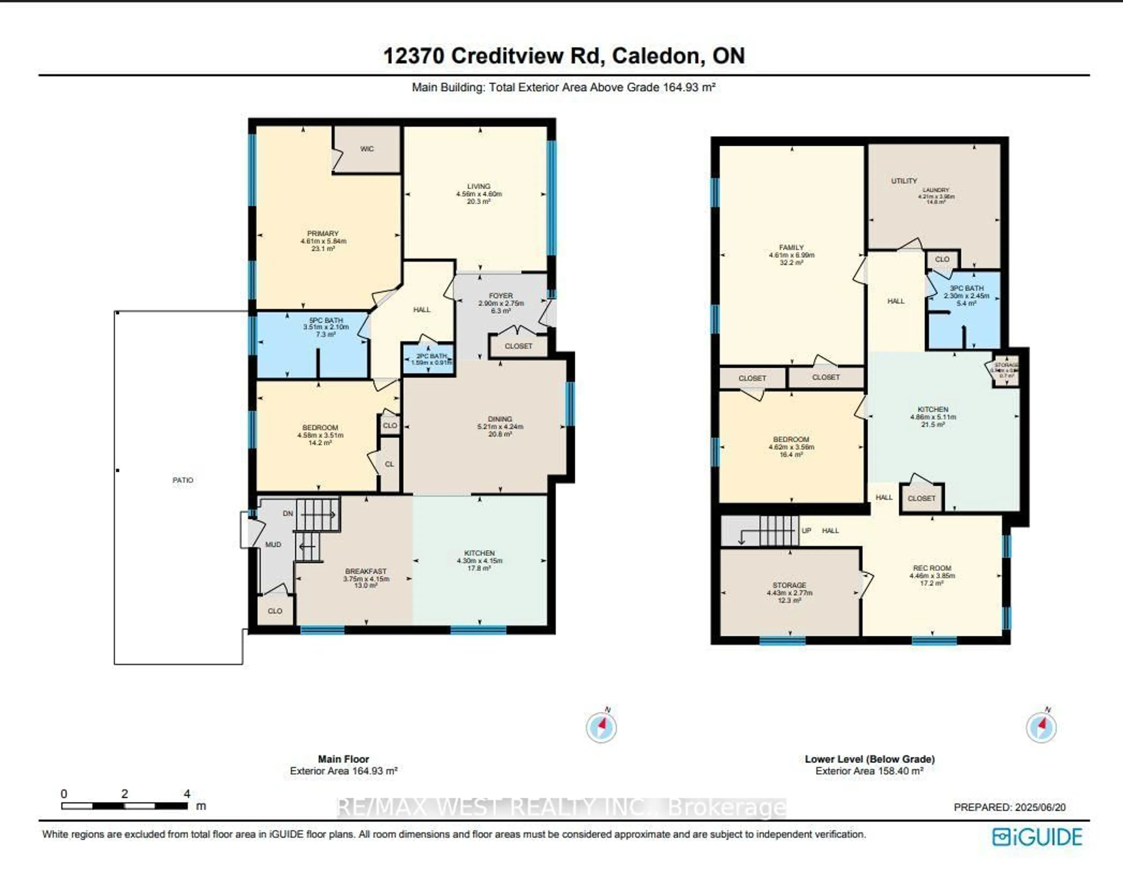 Floor plan for 12370 Creditview Rd, Caledon Ontario L7C 1X9